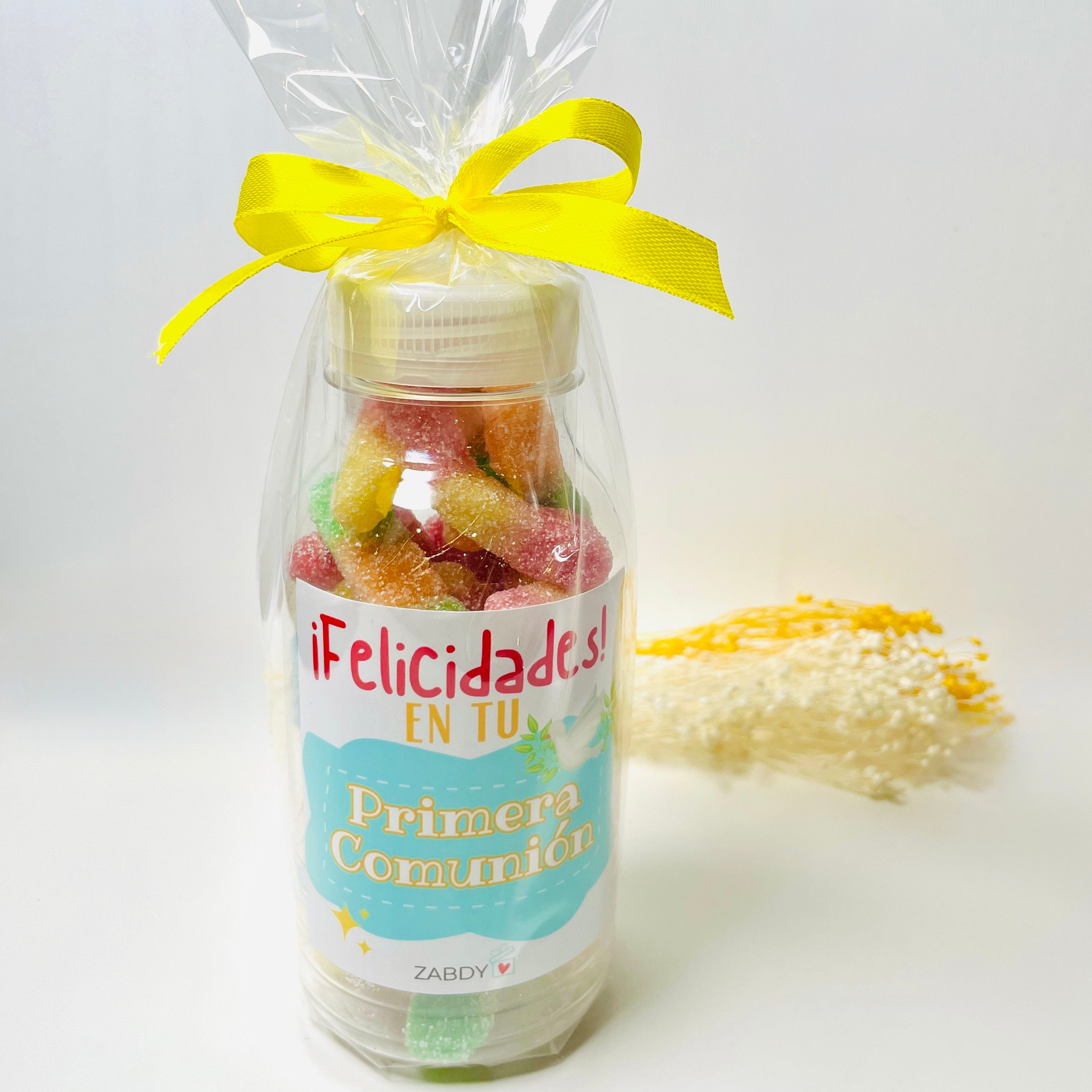 Bote de chuches ¡Felicidades en tu Primera Comunión!