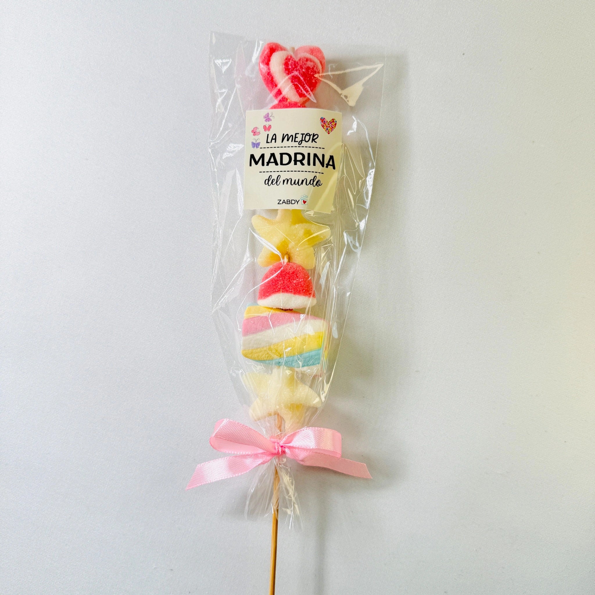 Brocheta De Gominolas "La Mejor Madrina Del Mundo"