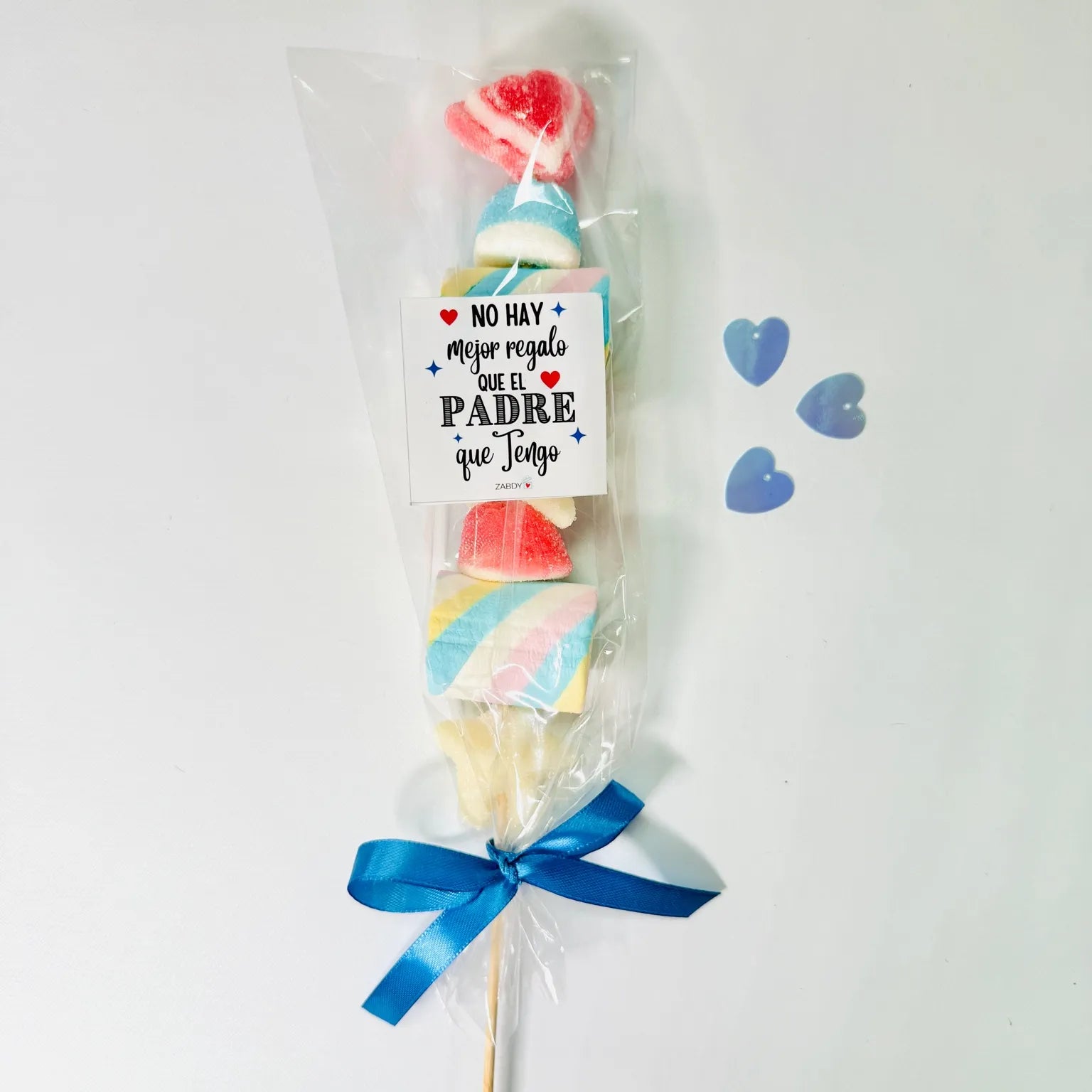 Brocheta Dulce “No hay mejor regalo que el padre que tengo”