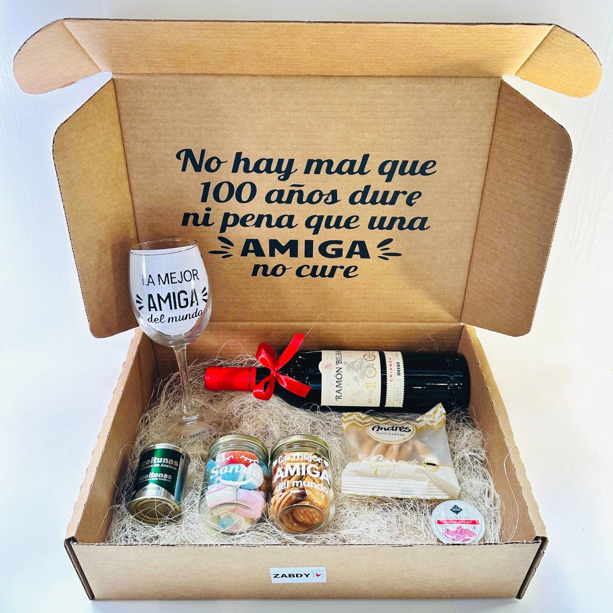 Caja Regalo “No Hay Mal Que Una Amiga No Cure”