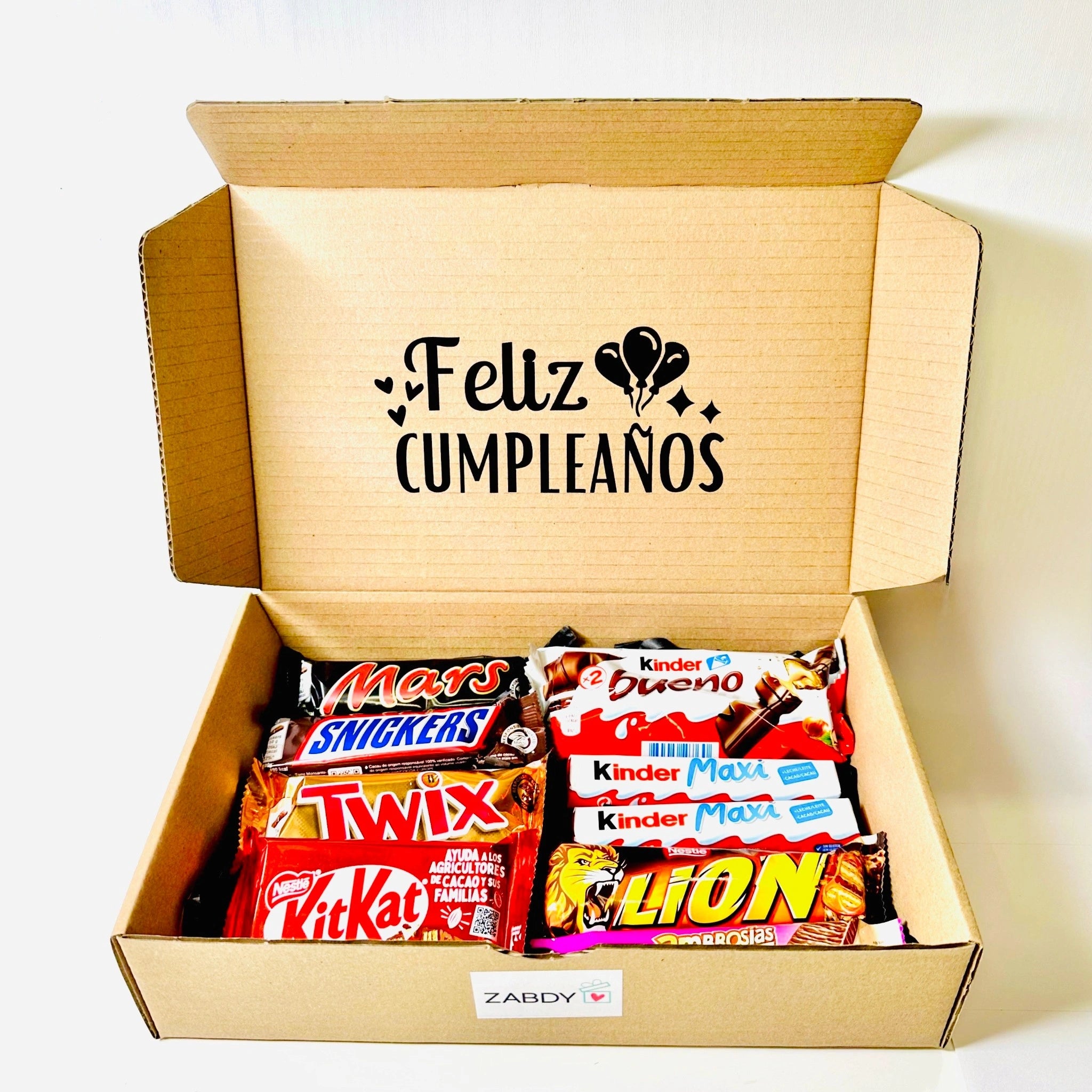 Caja Regalo Dulce Feliz Cumple
