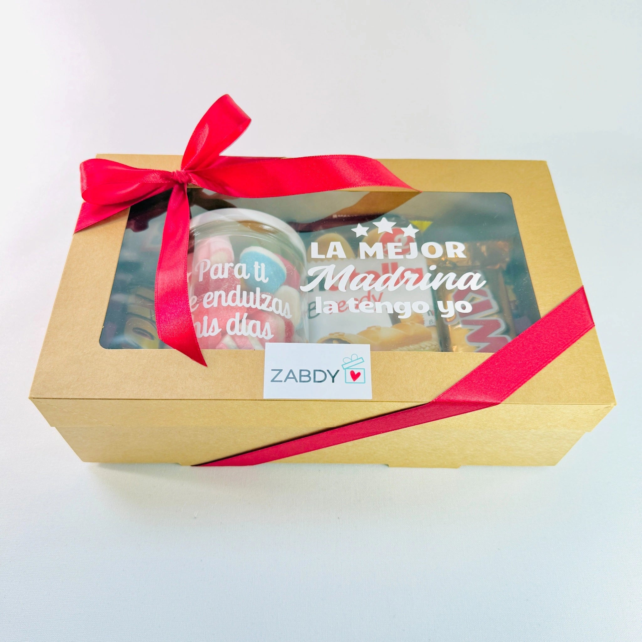 Caja Ventana Regalo La Mejor Madrina