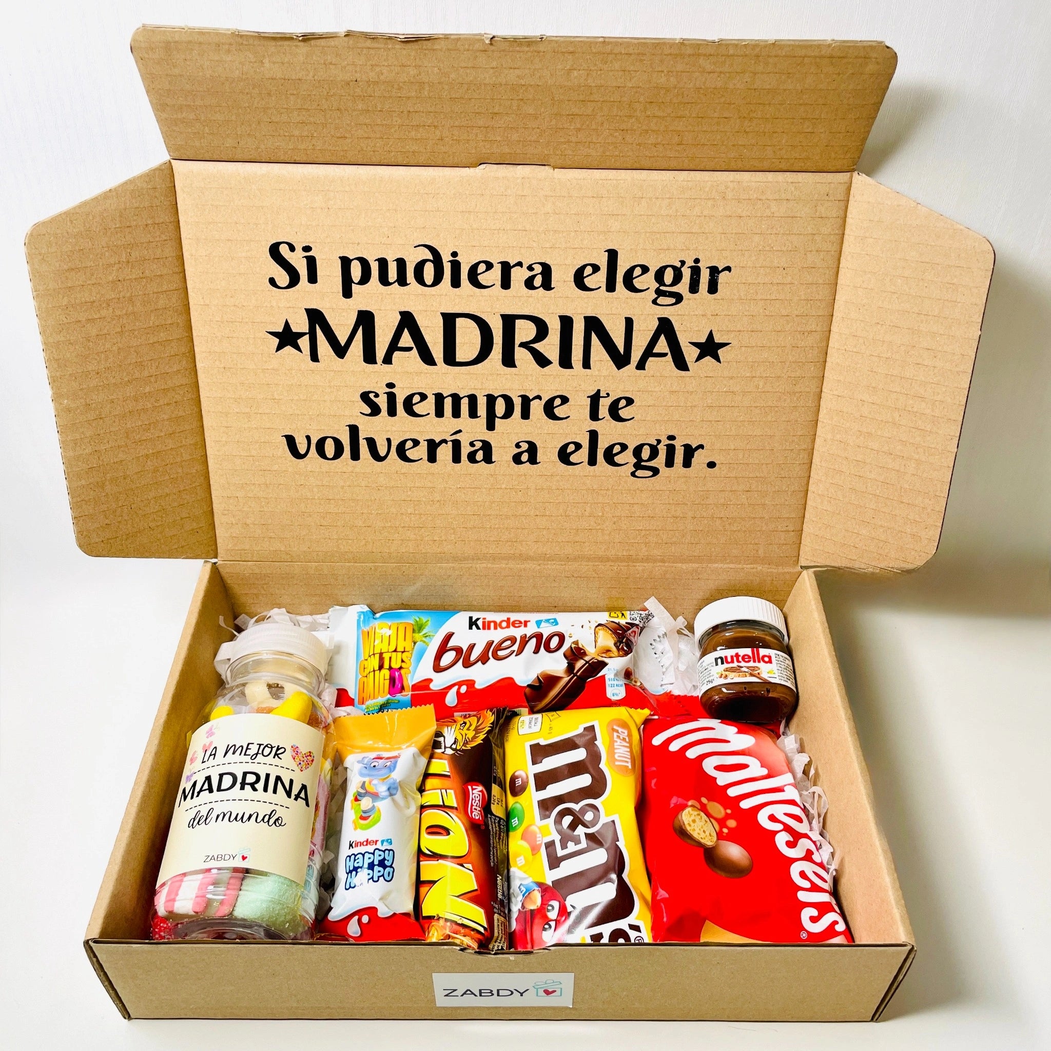 Caja Regalo Madrina Te Volvería A Elegir