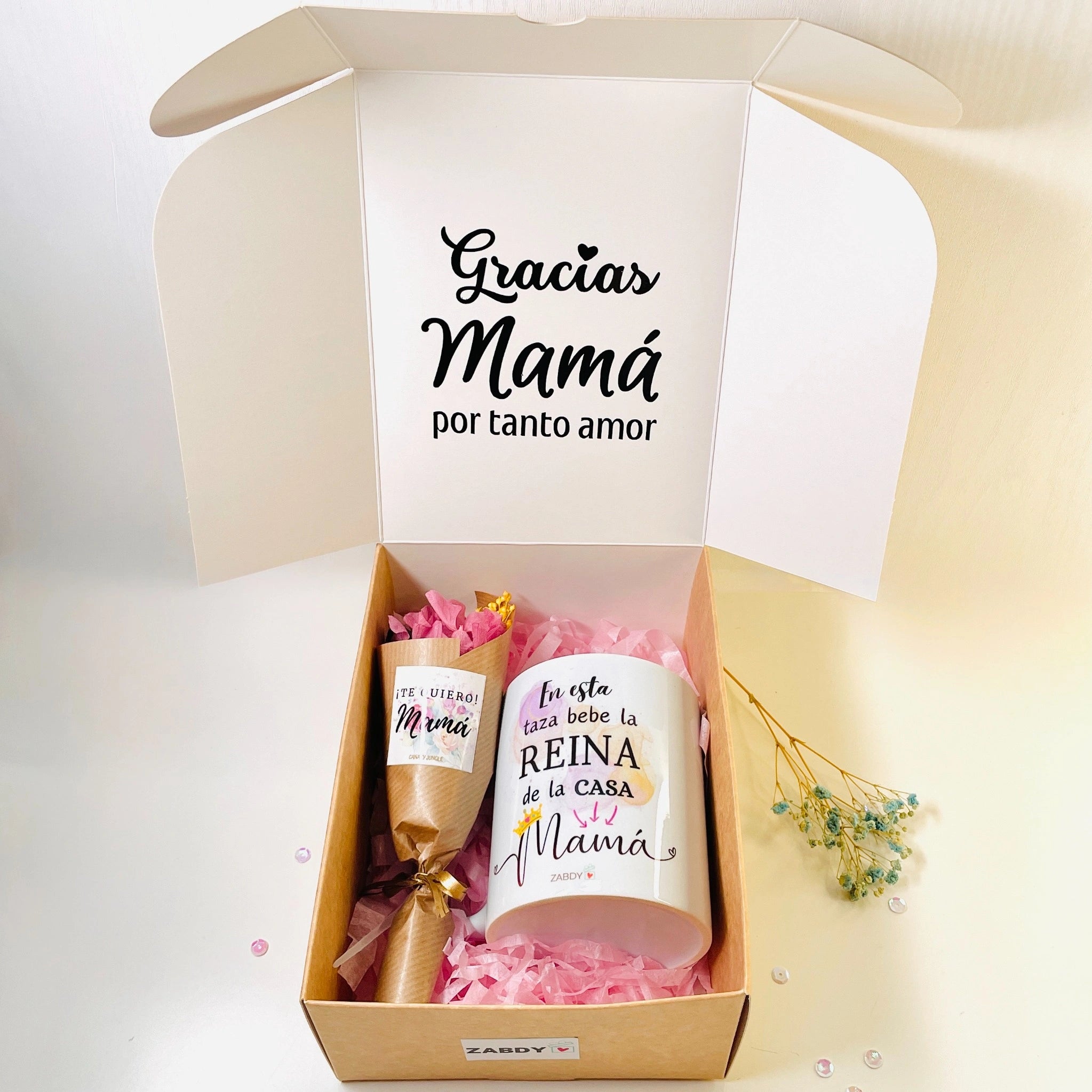 Caja Regalo “Gracias Mamá Por Tanto Amor”