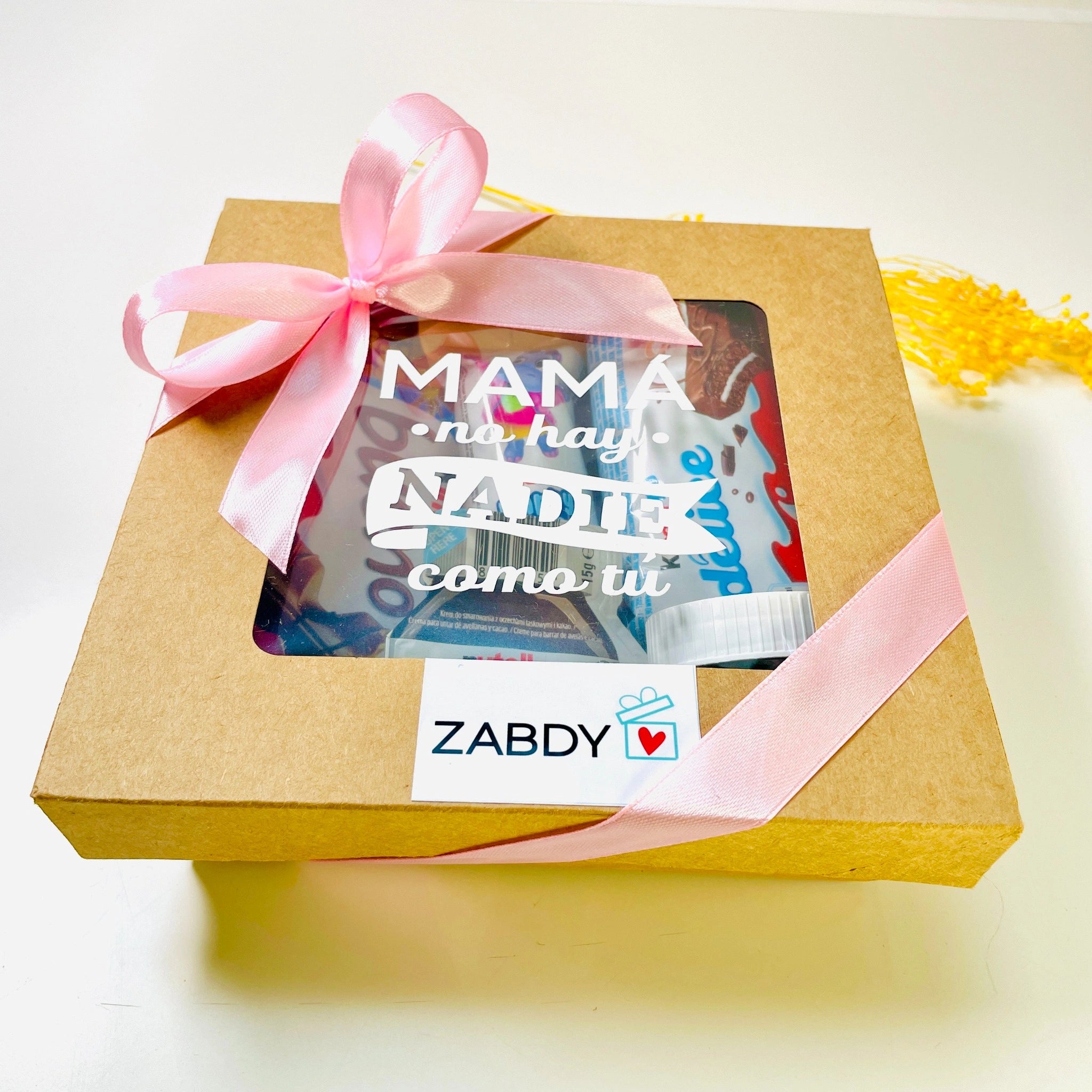 Mini Caja Kinder “Mamá, No Hay Nadie Como Tú”