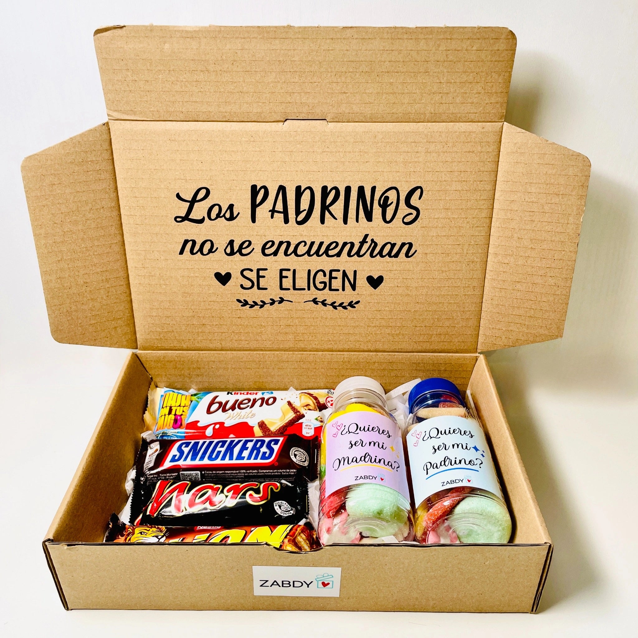 Caja Regalo Los Padrinos Se Eligen