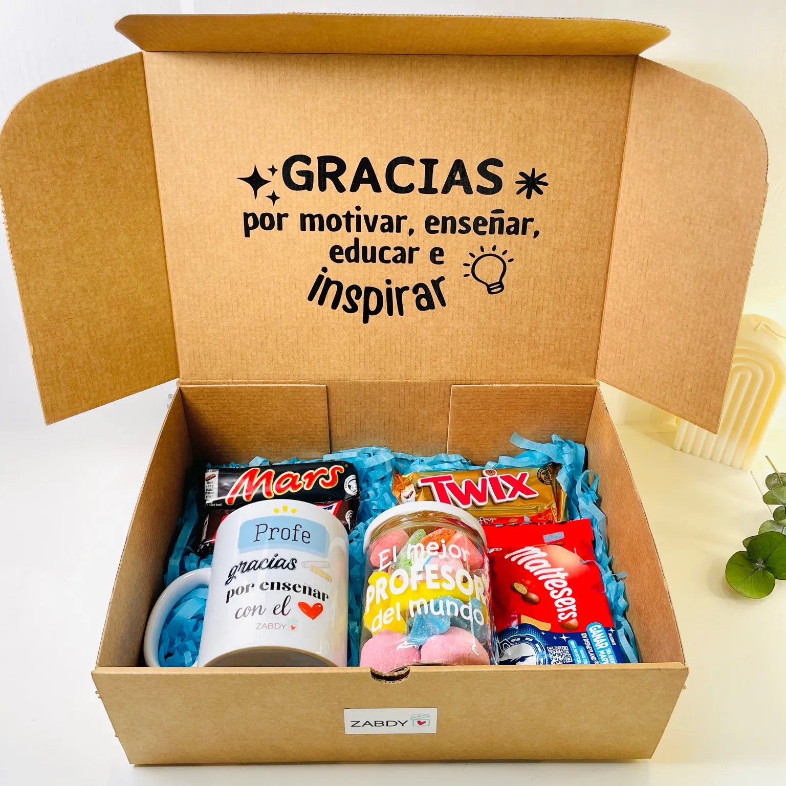 Caja Regalo “Gracias Profe” – Edición Dulce