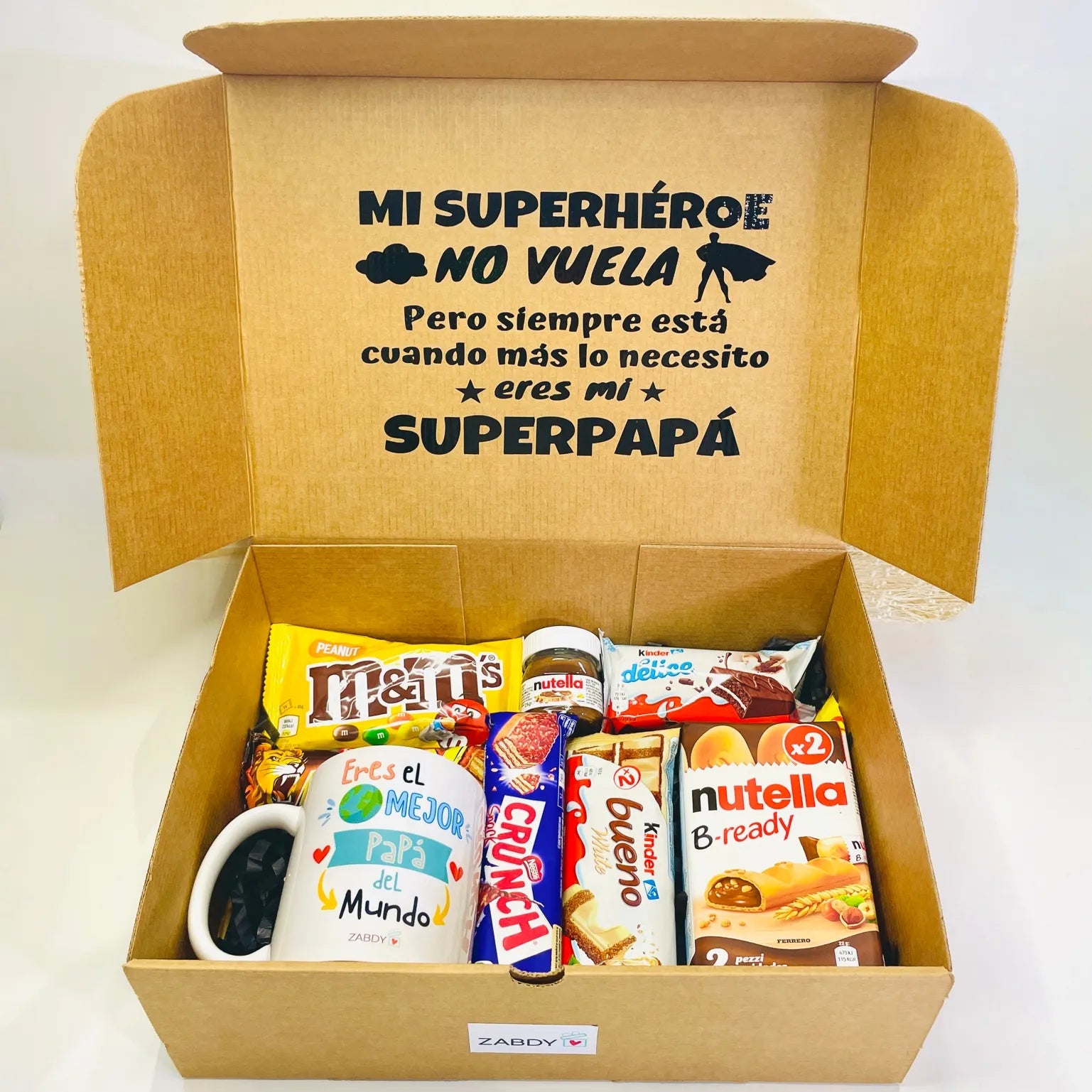 Caja Regalo “Superpapá” – Regalo original y dulce