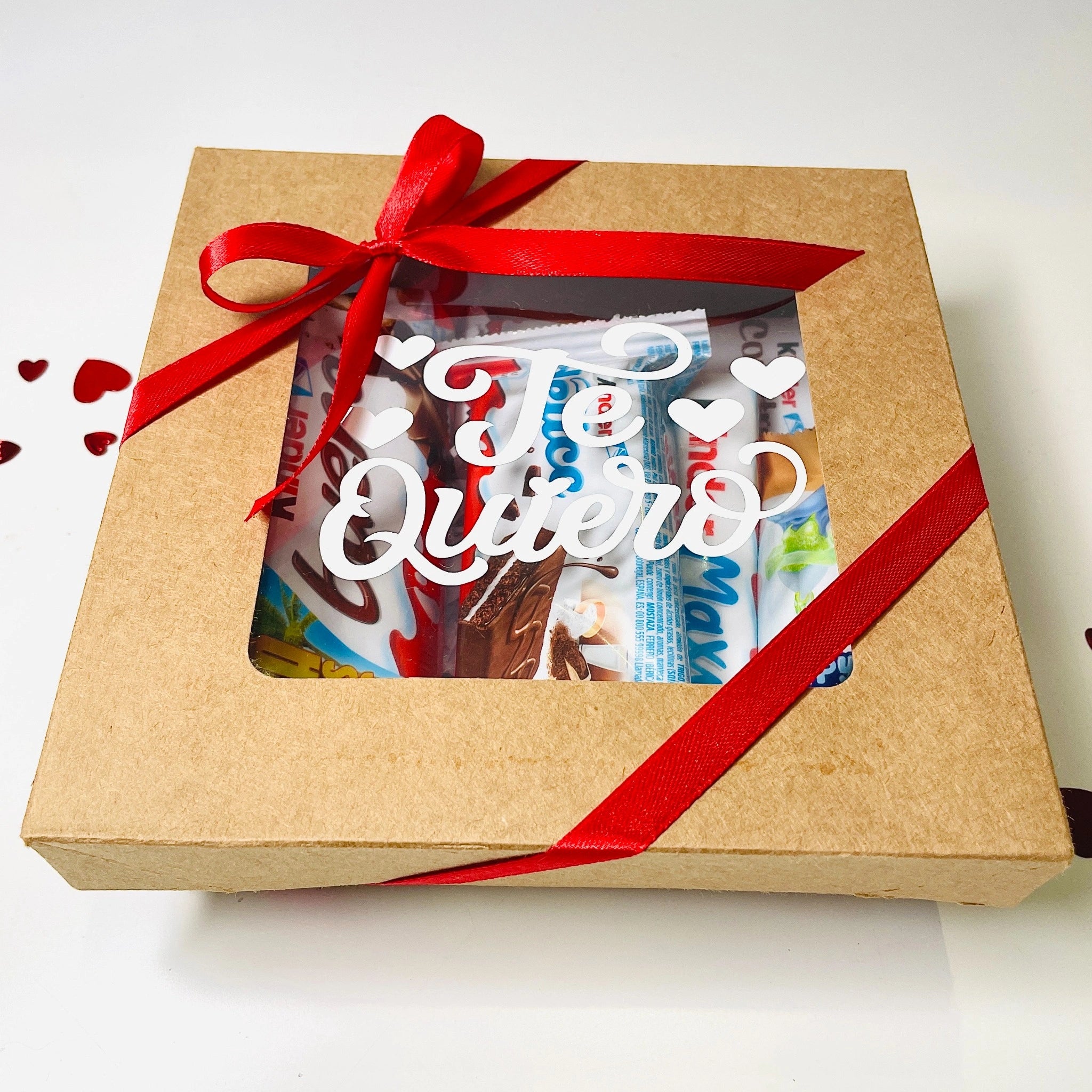 Mini Caja Kinder Te Quiero