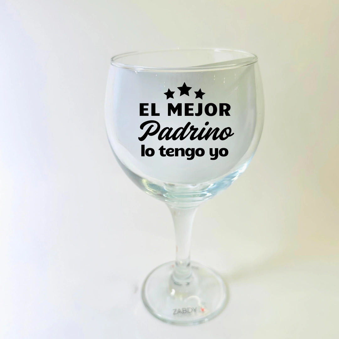 Copa Balón “El Mejor Padrino Lo Tengo Yo” – Detalle Con Estilo Y Mucho Cariño