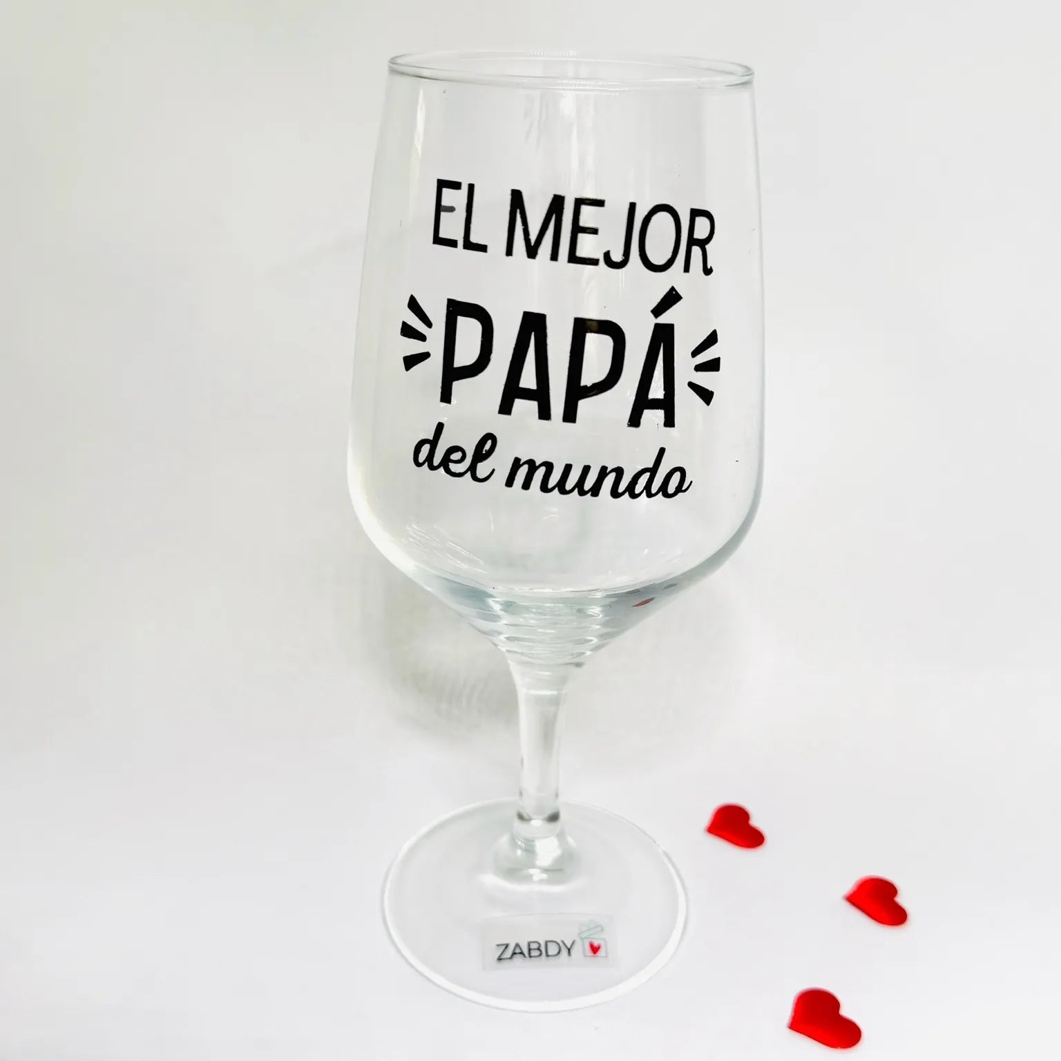 Copa De Vino “El Mejor Papá Del Mundo”