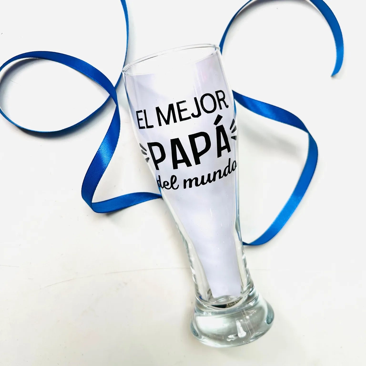 Vaso De Cerveza “El Mejor Papá Del Mundo”