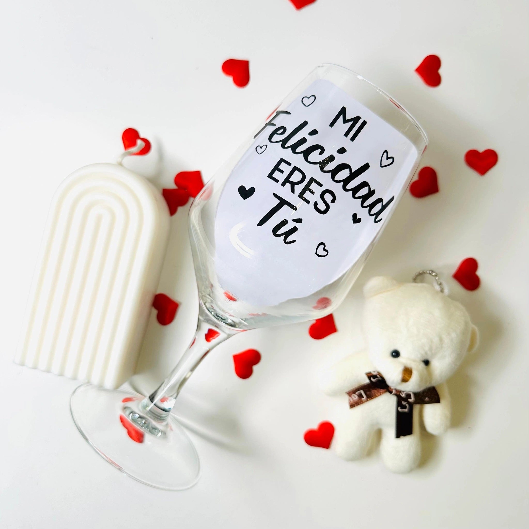 Copa De Vino Mi Felicidad Eres Tú