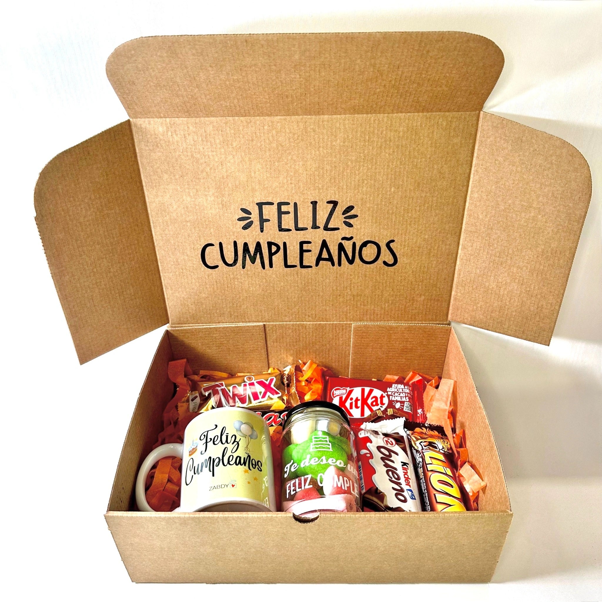 Caja Regalo Dulce Cumpleaños