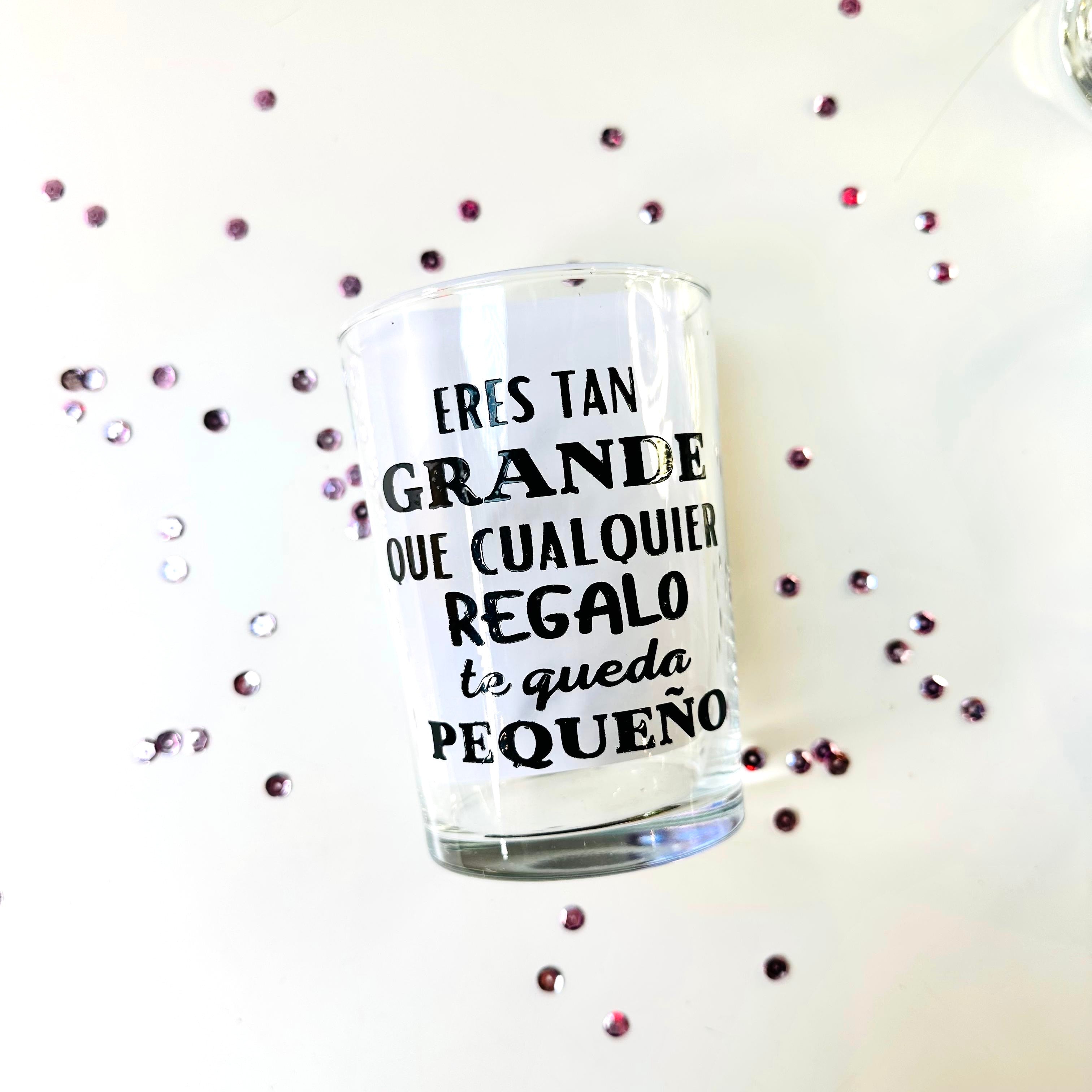 Vaso de Sidra Eres Tan Grande