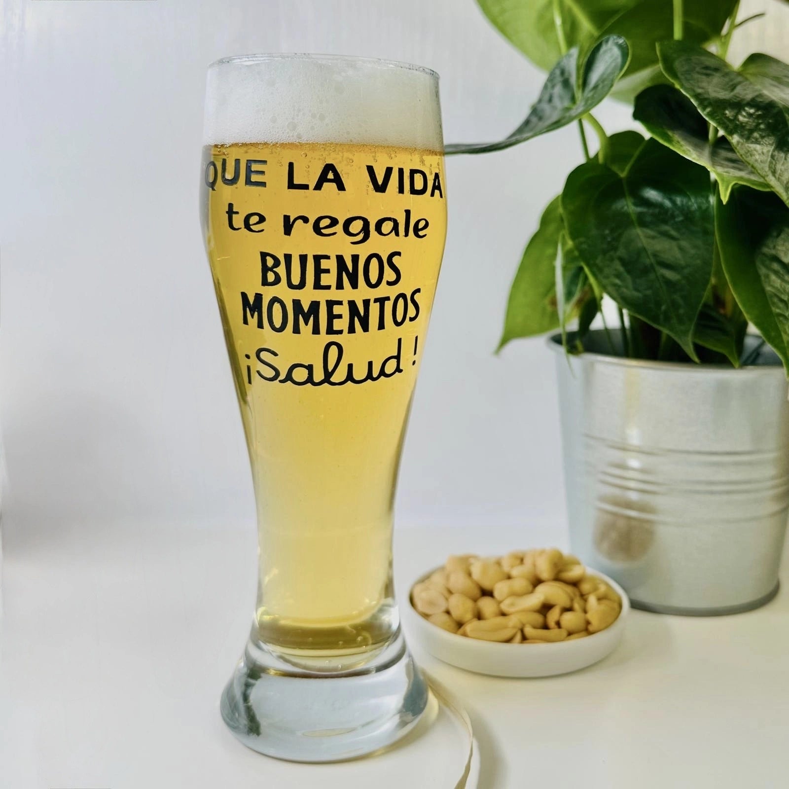 Vaso de Cerveza Buenos Momentos
