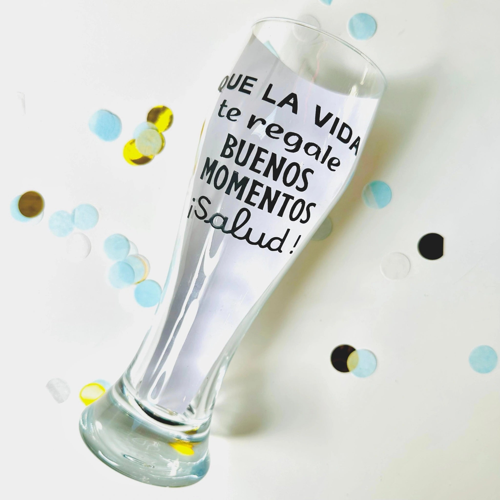 Vaso de Cerveza Buenos Momentos