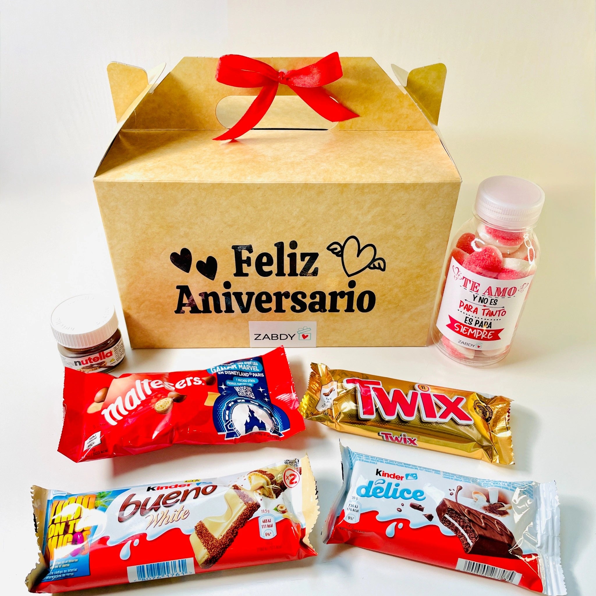 Caja Picnic Regalo Te Amo Siempre