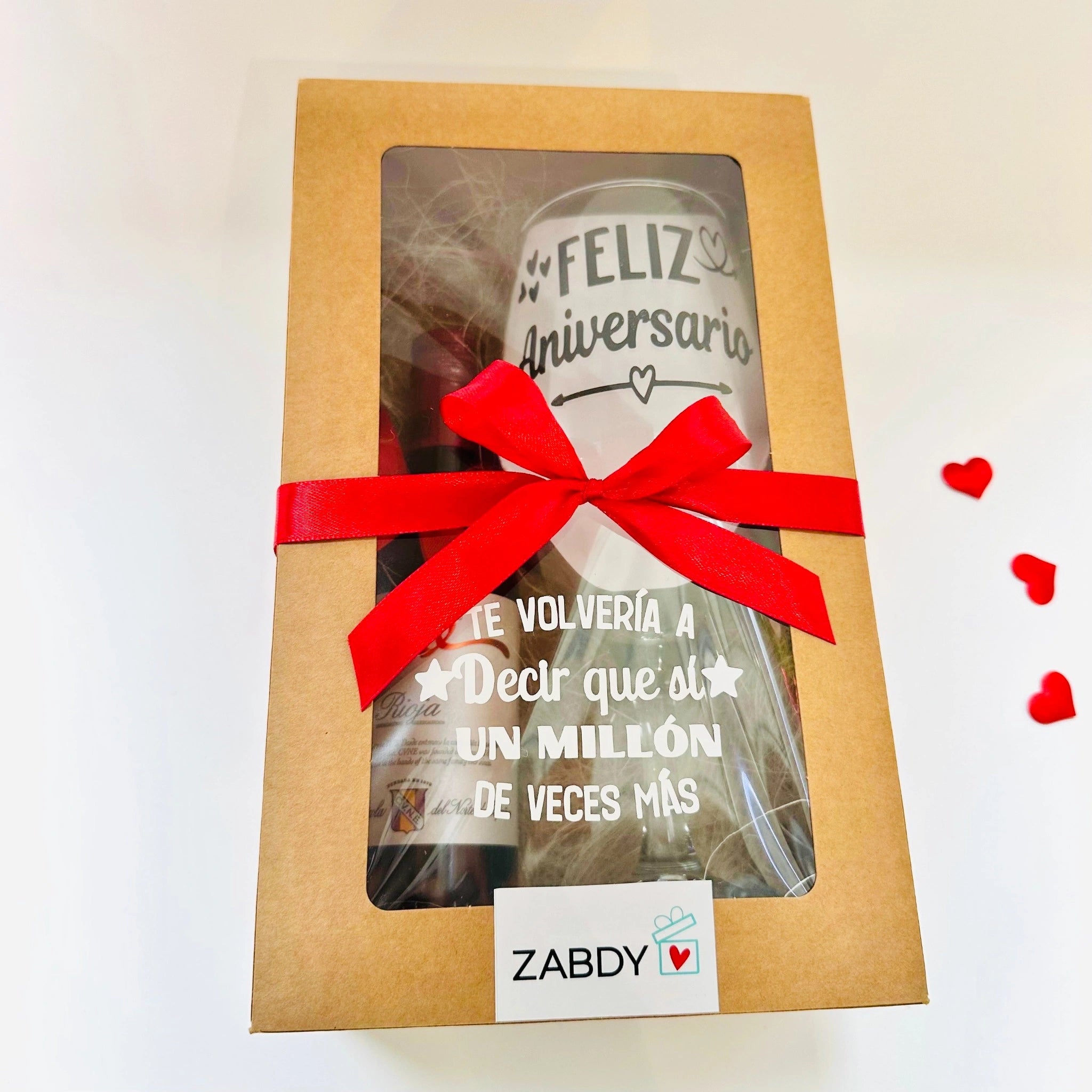 Caja Ventana Regalo Te Volvería a Decir Que Sí