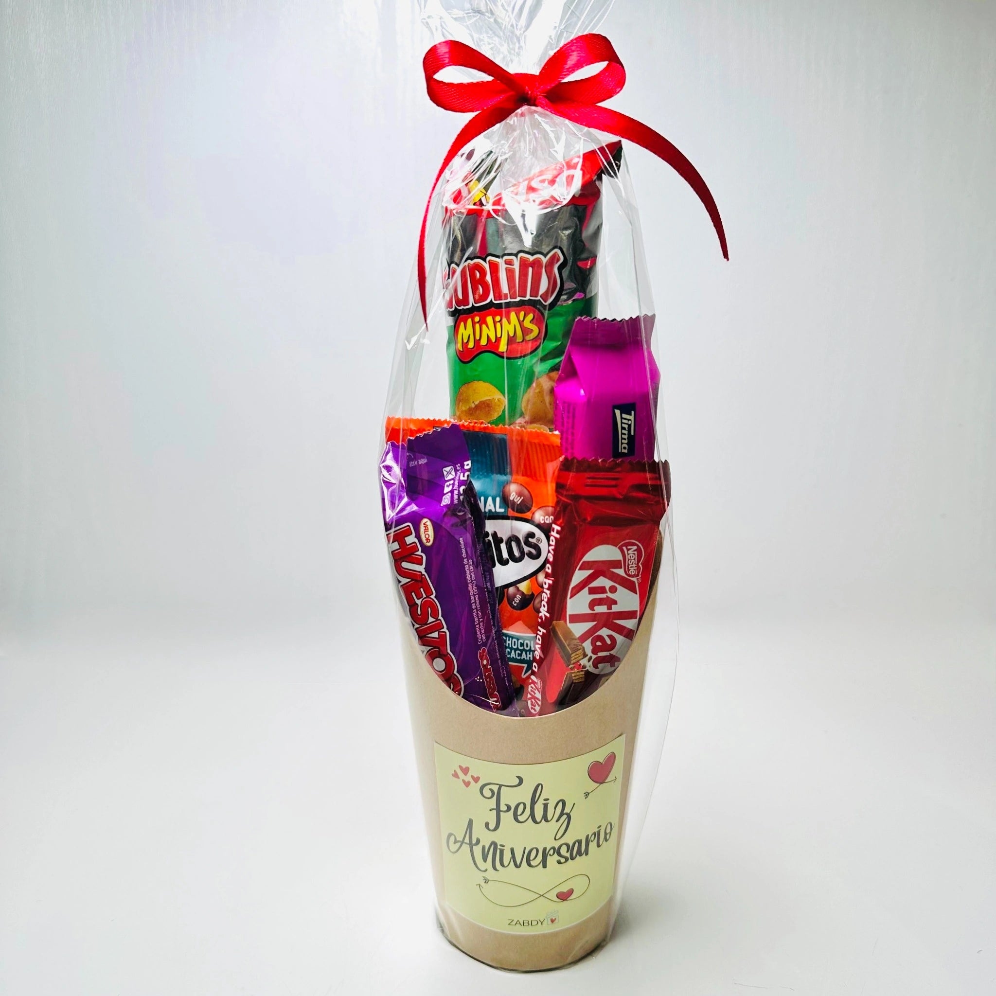 Petaca Pequeña Feliz Aniversario