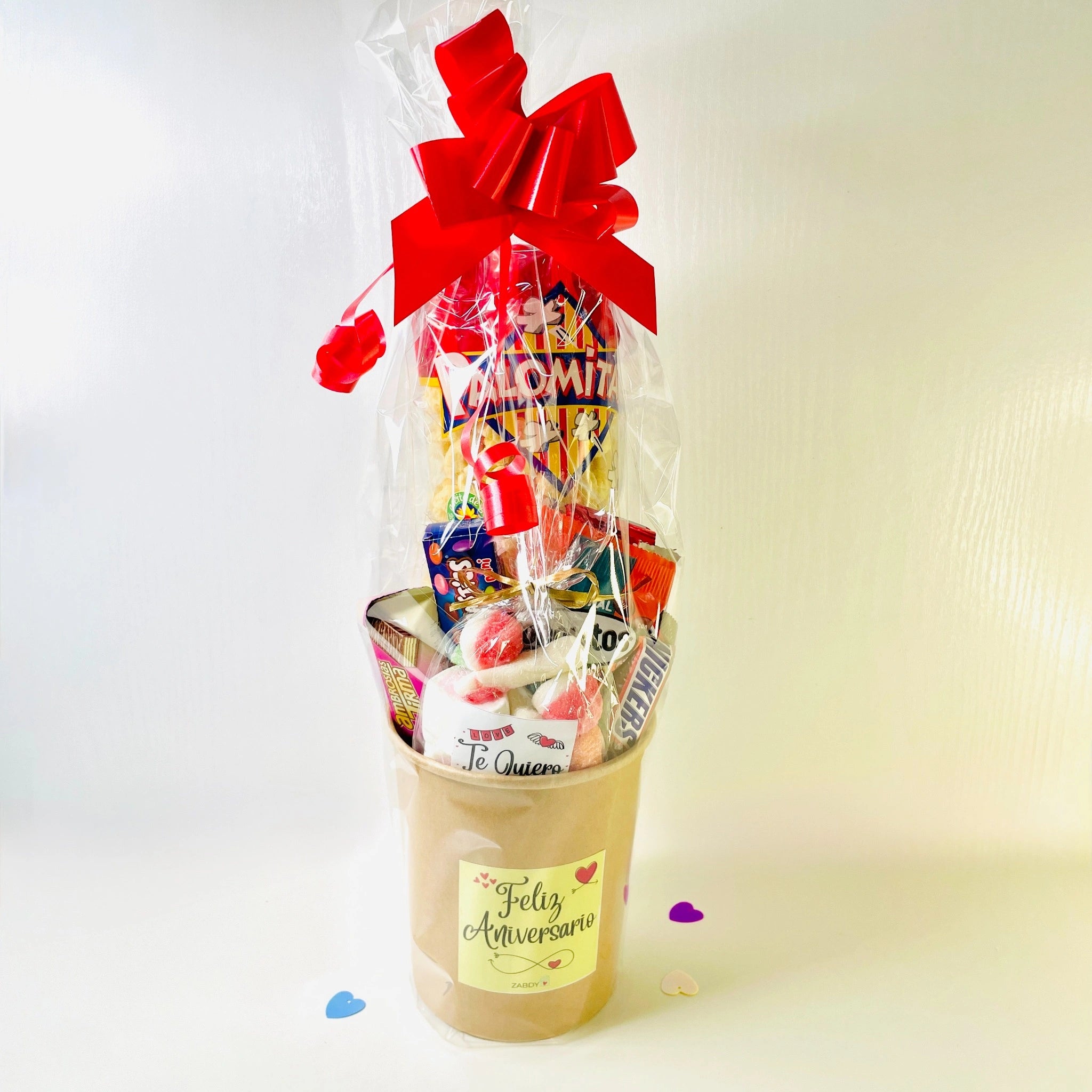 Tarro Grande Feliz Aniversario