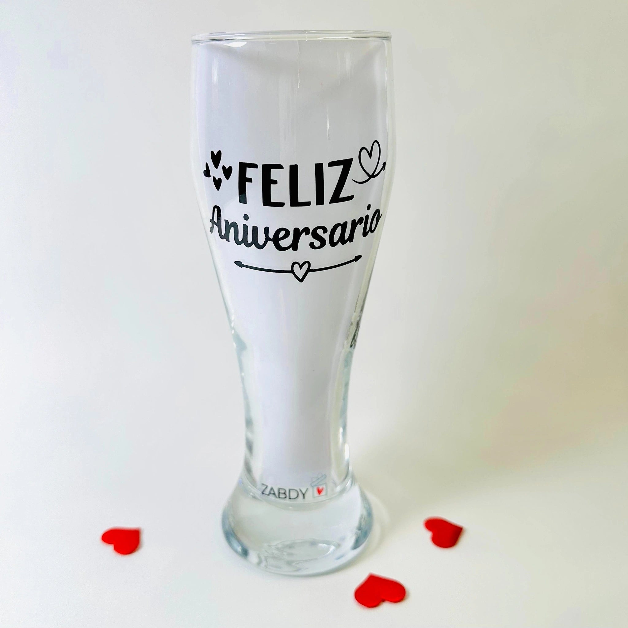 Vaso De Cerveza Feliz Aniversario