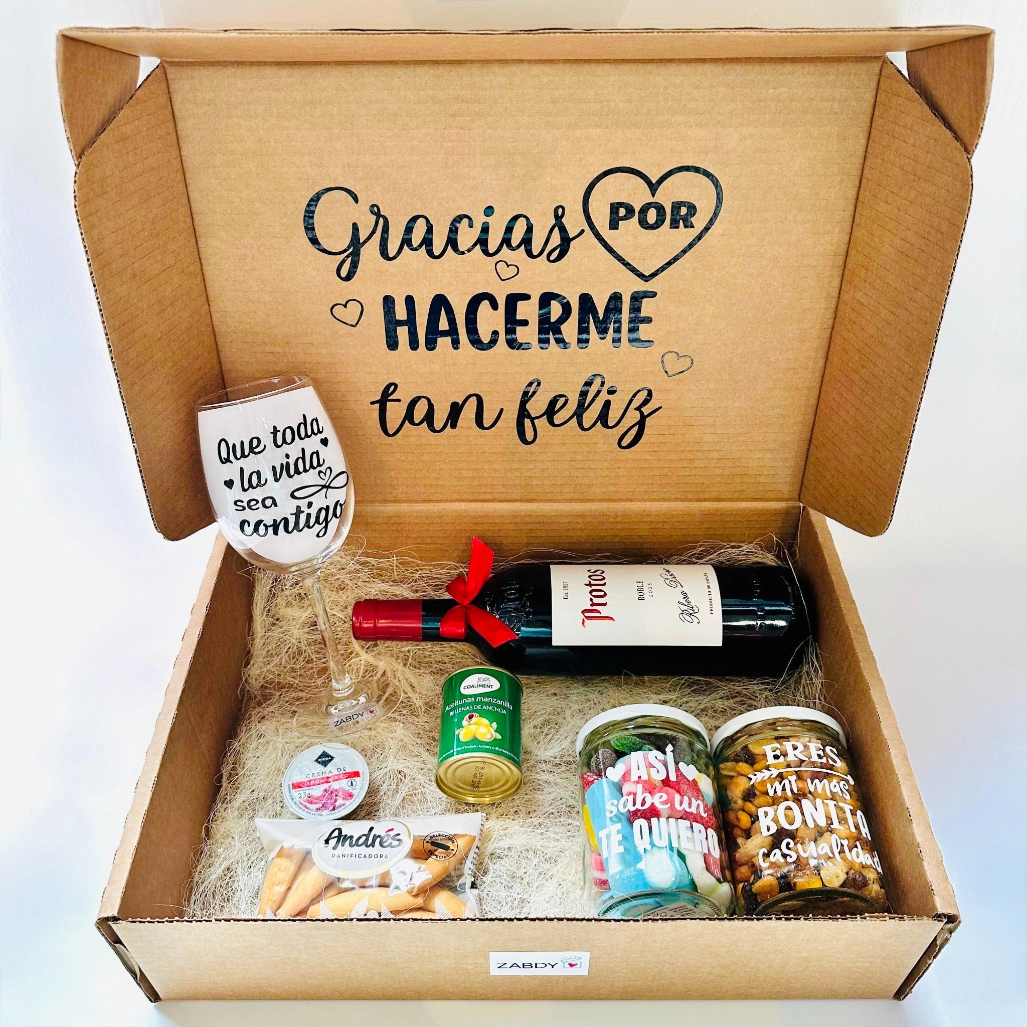 Caja Regalo Toda La Vida Contigo