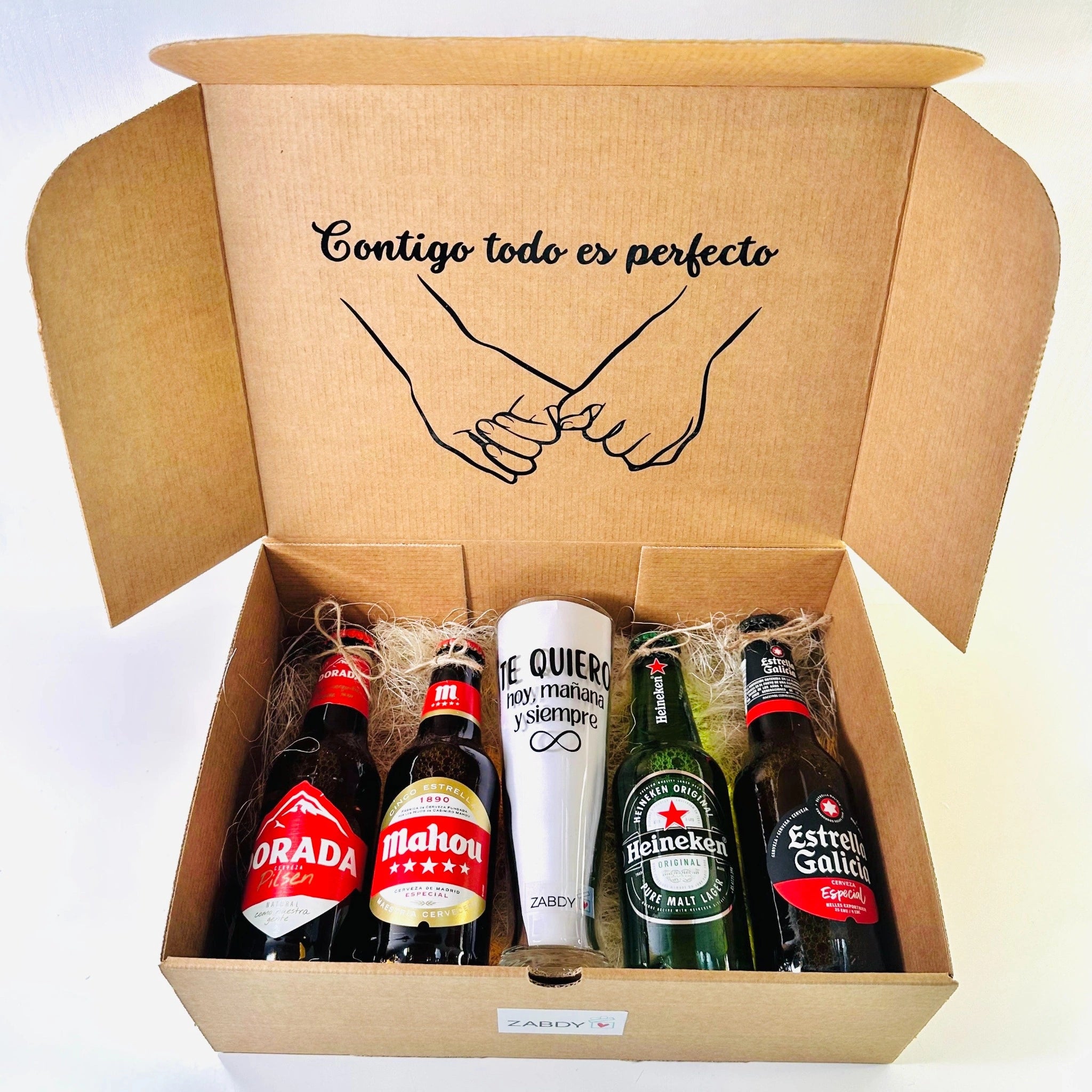 Caja Regalo Contigo Todo Es Perfecto