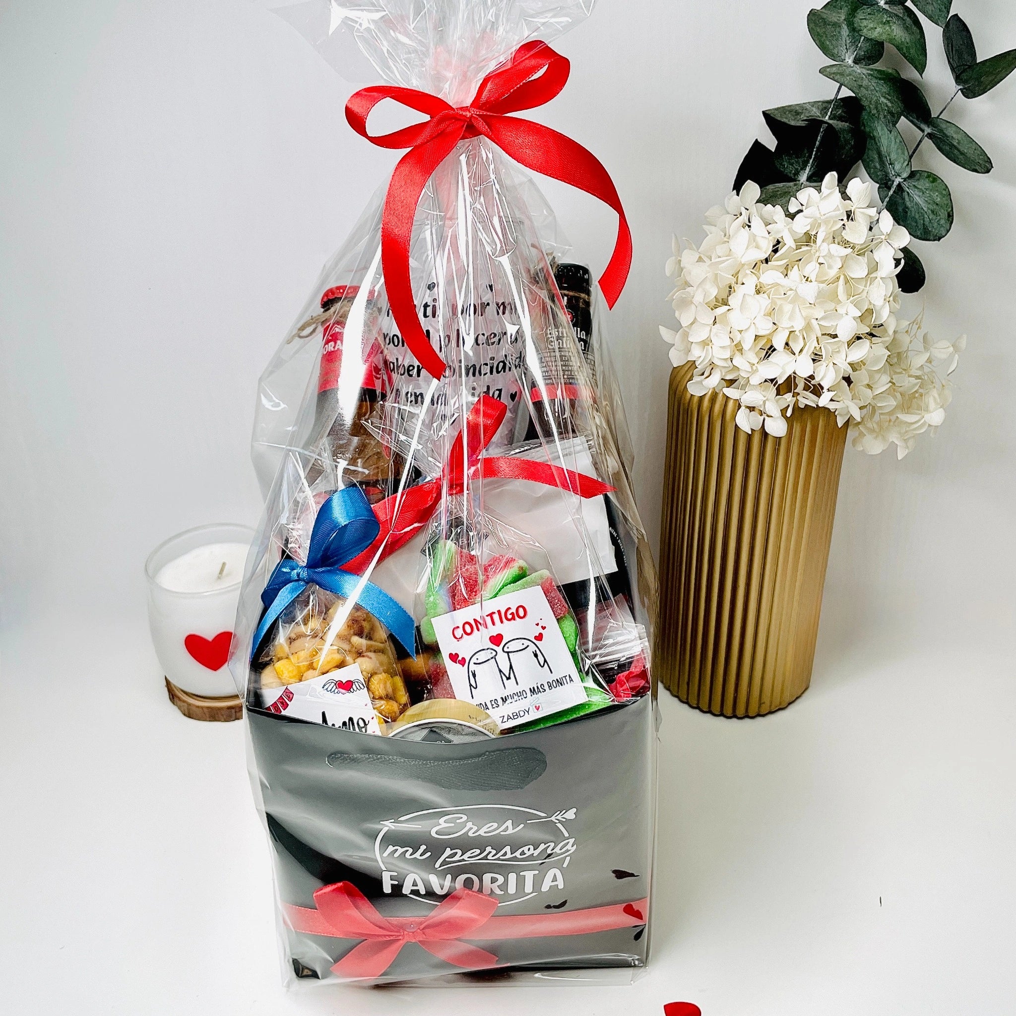 Cesta Regalo El Placer De Haber Coincido