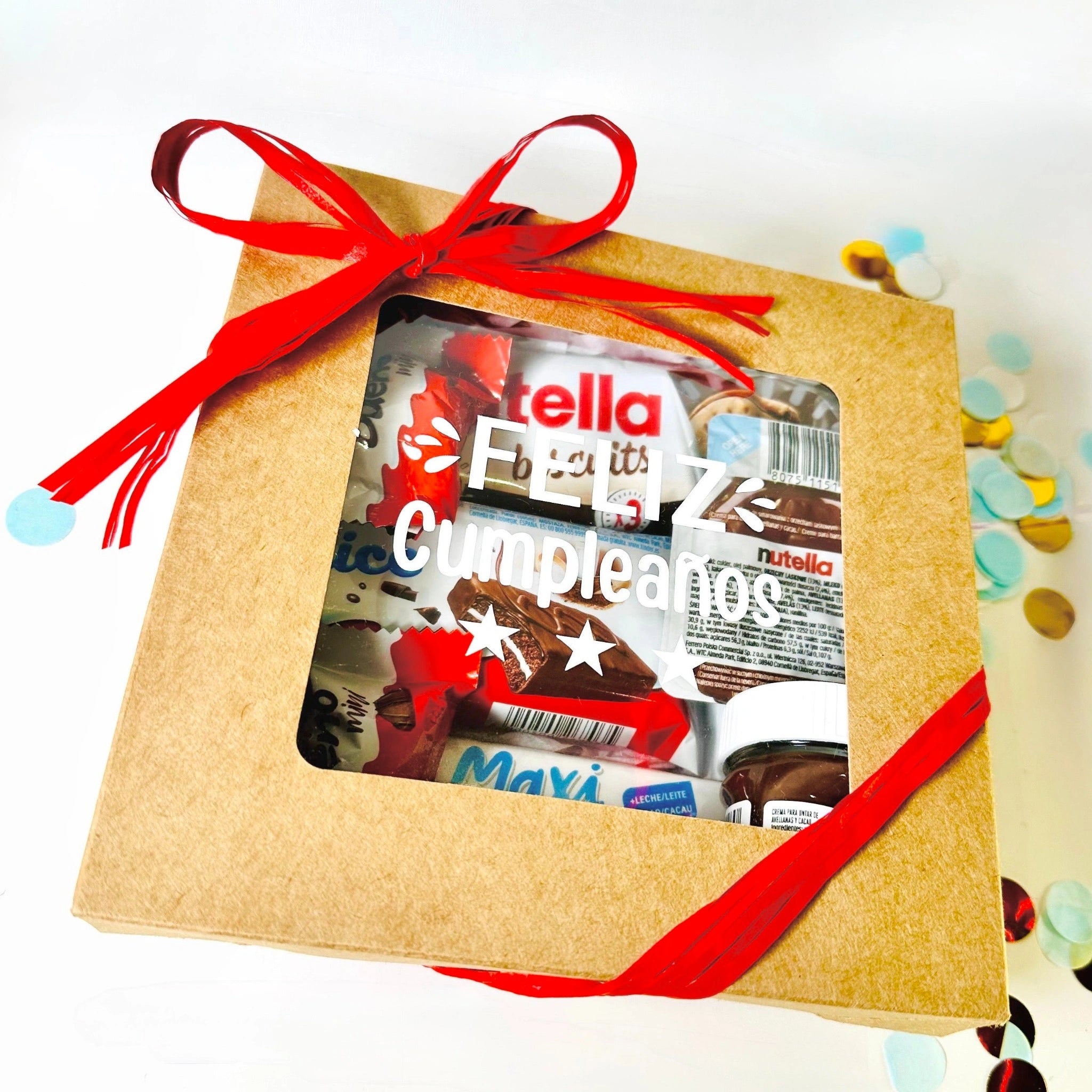 Mini Caja Kinder Cumpleaños