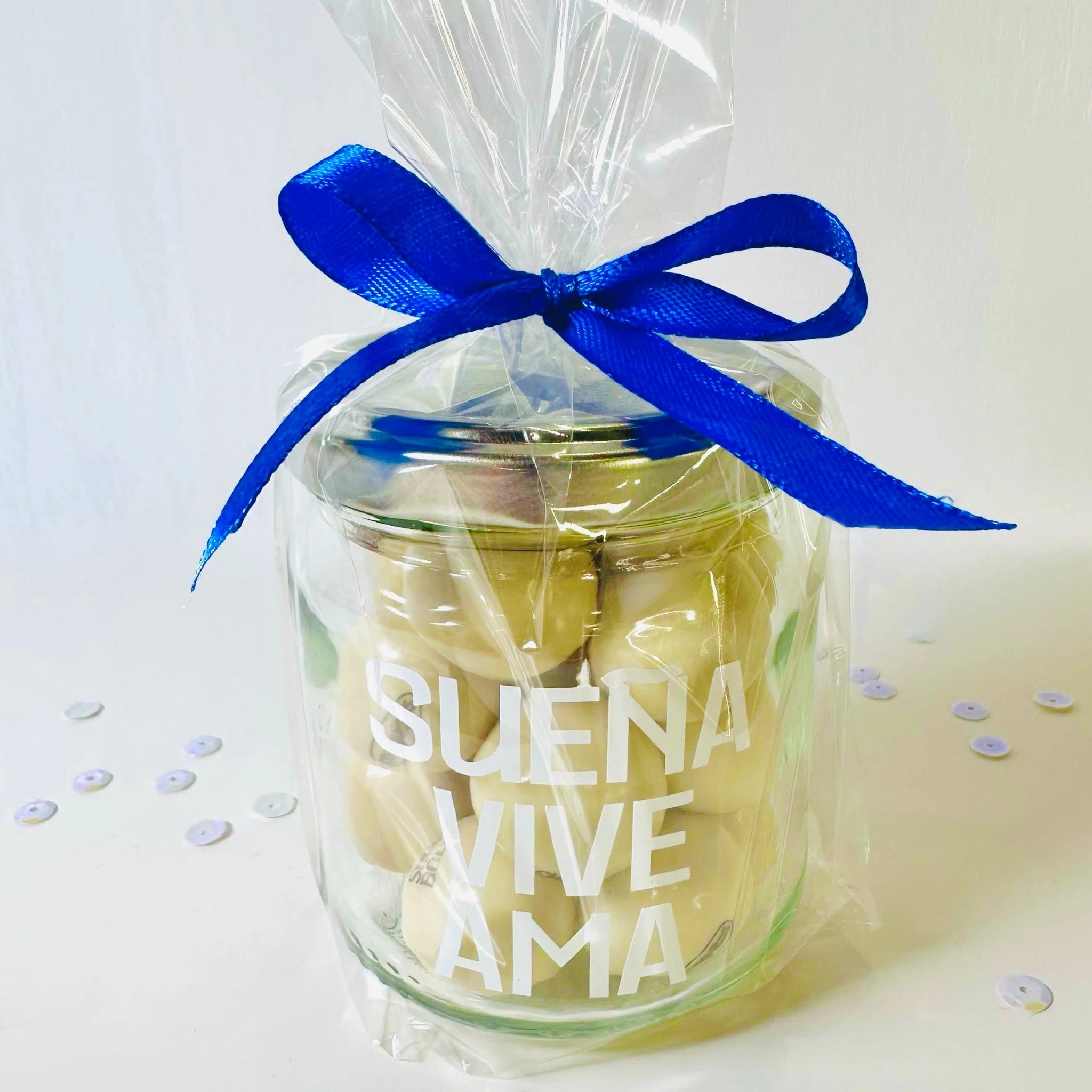 Bote De Bolas De Chocolate Sueña Vive Ama