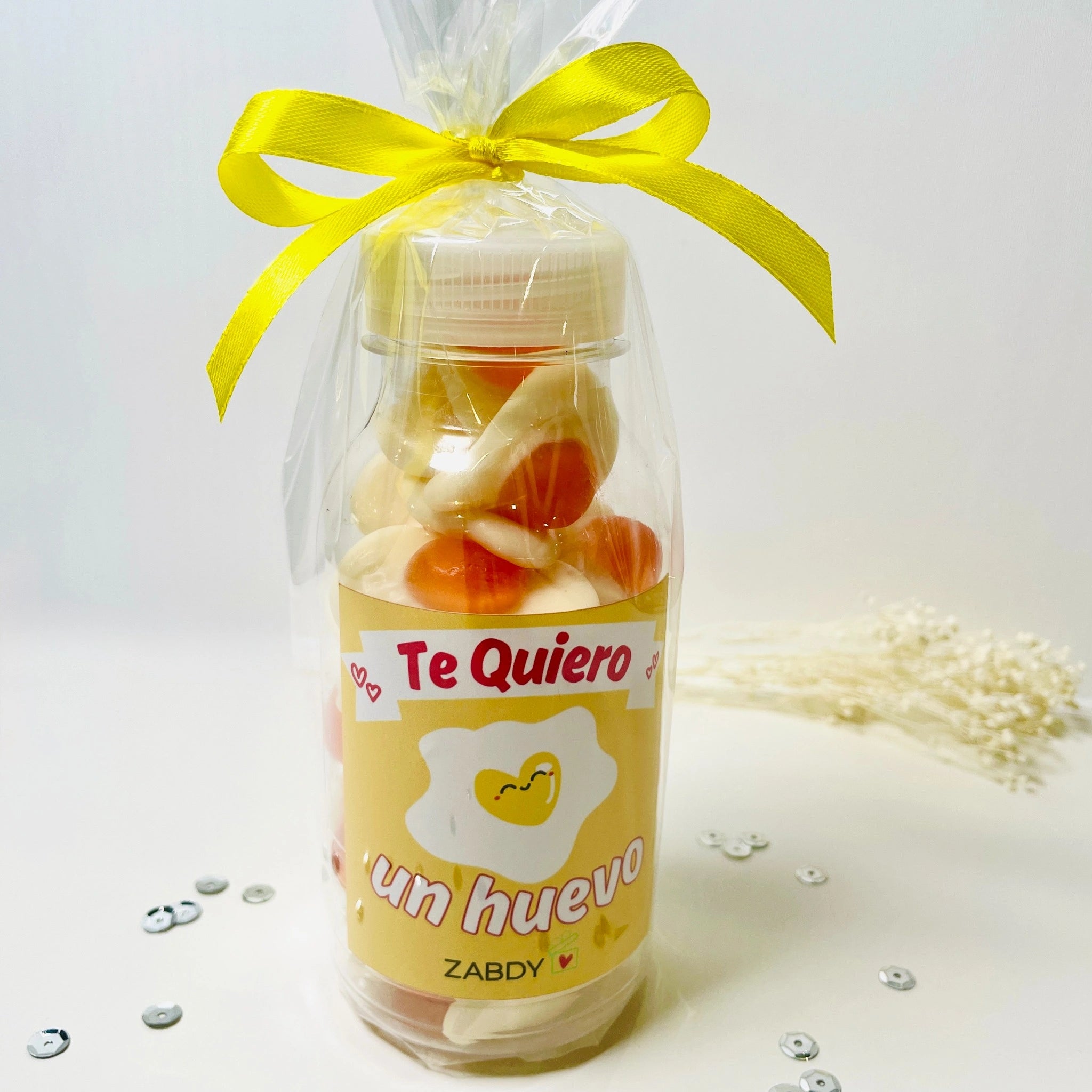 Botella De Gominolas Te Quiero Un Huevo