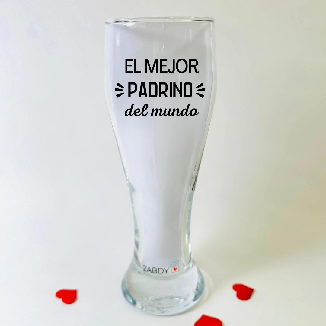 Vaso De Cerveza El Mejor Padrino Del Mundo