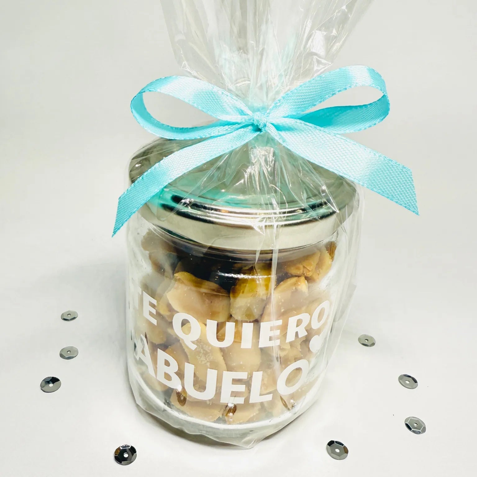 Bote “Te Quiero Abuelo” Con Frutos Secos