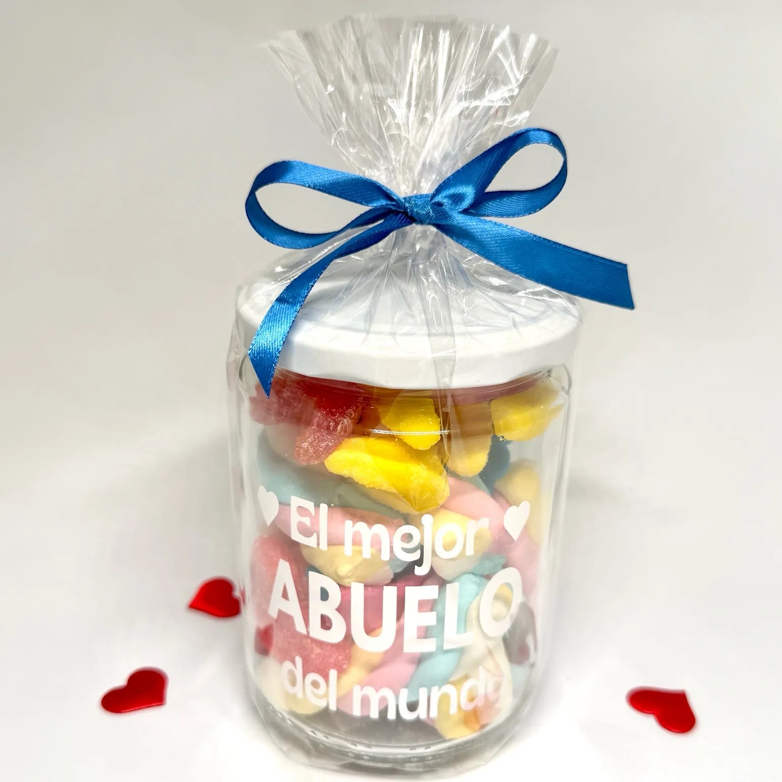 Bote  De Gominolas y Nubes “El mejor abuelo del mundo”