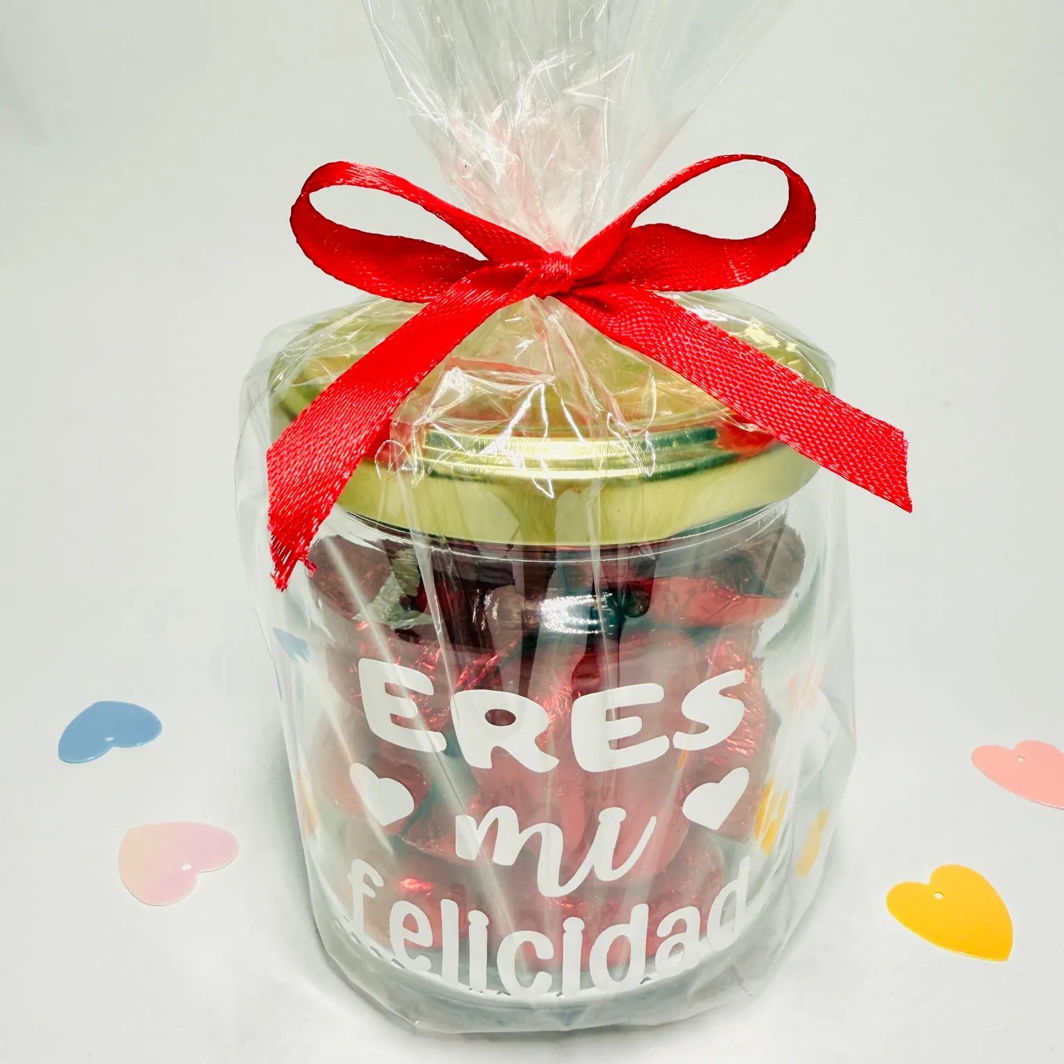 Bote De Bombones "Eres Mi Felicidad"