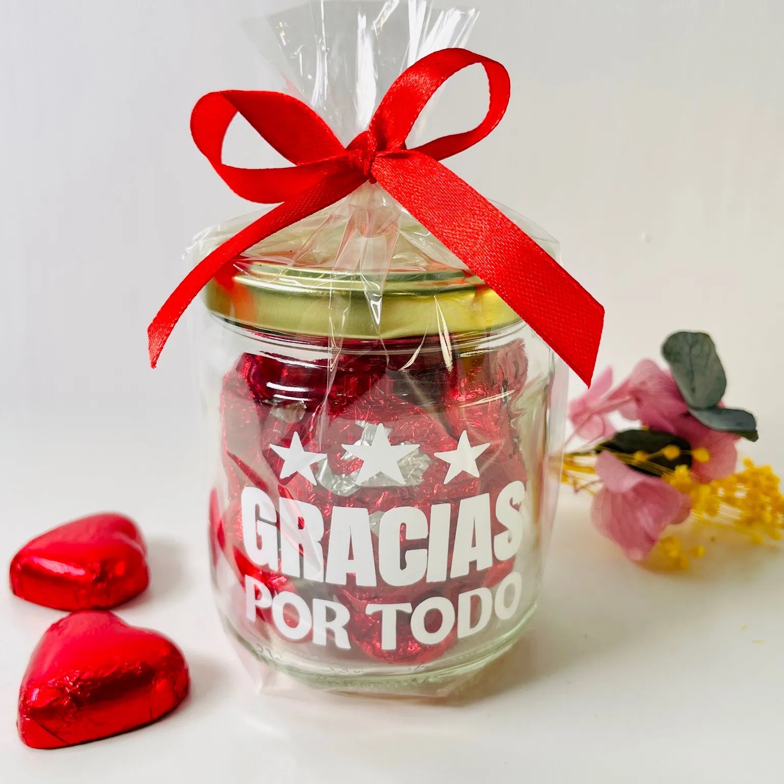 Bote de Bombones "Gracias Por Todo"