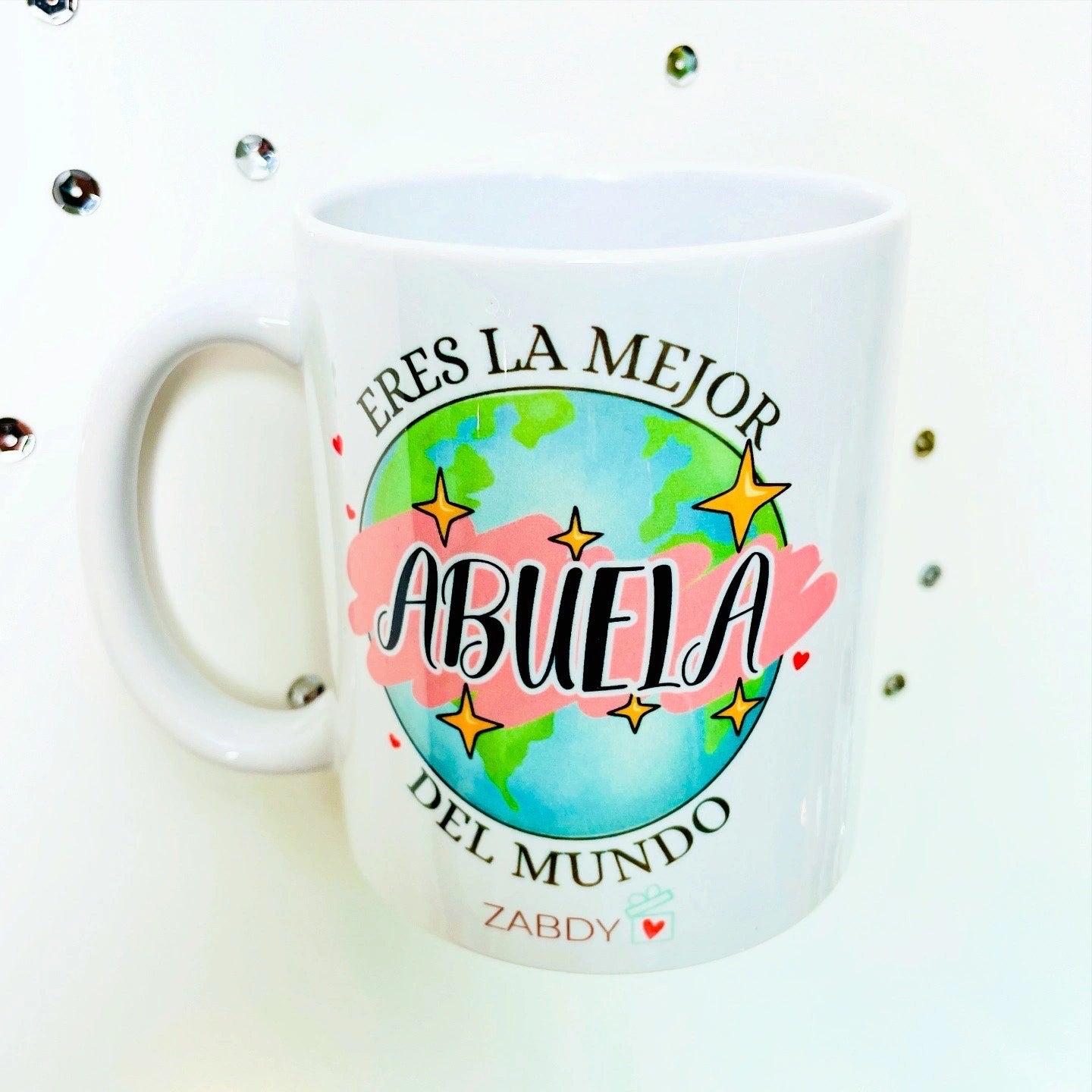 Taza “Eres La Mejor Abuela Del Mundo”