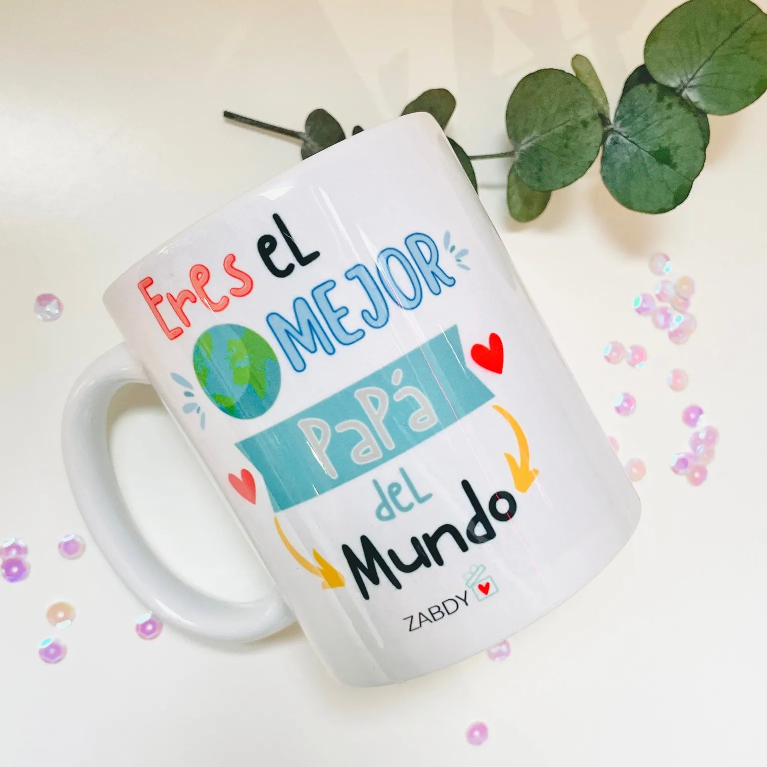 Taza “Eres el mejor papá del mundo” – Regalo original para Papá