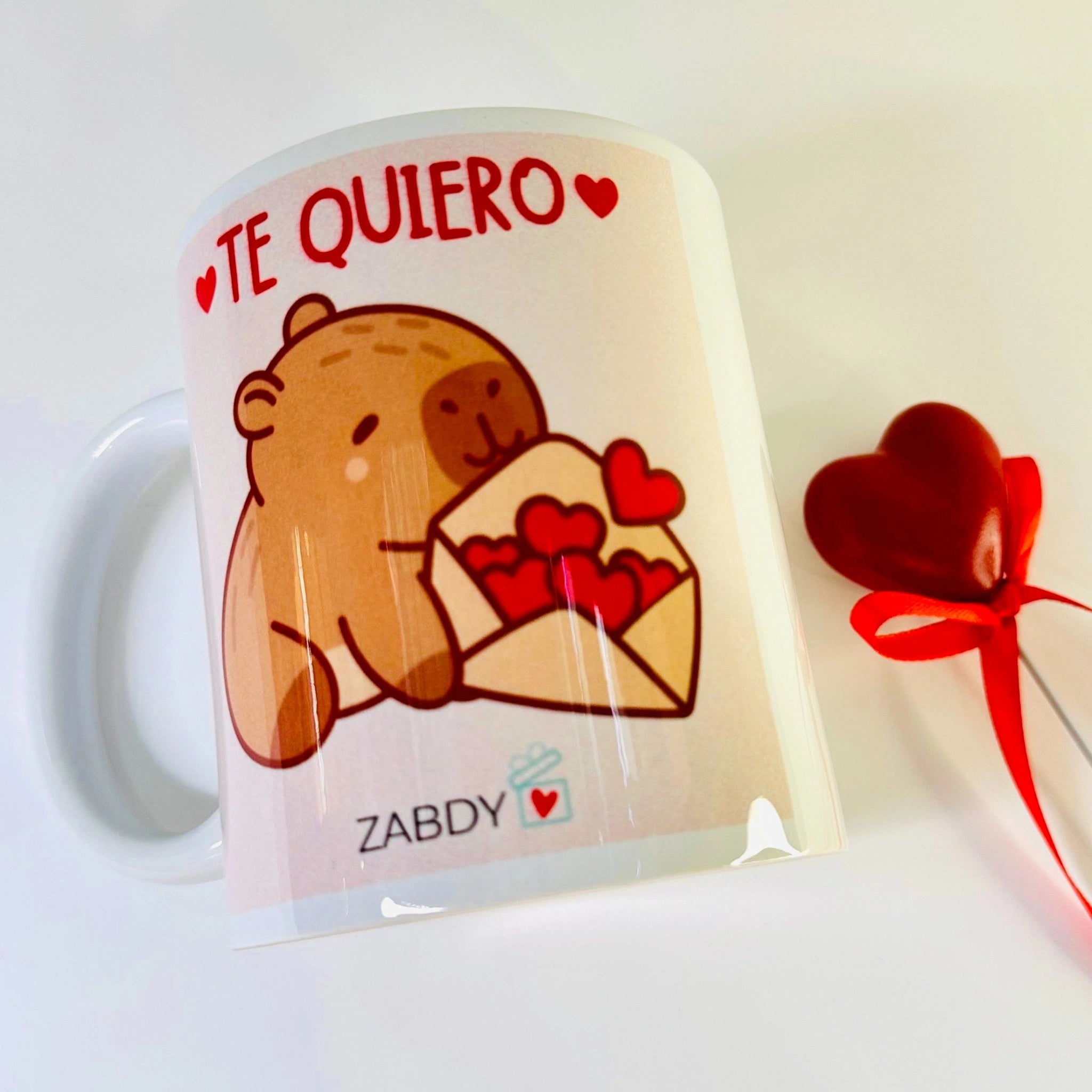 Taza Te Quiero Capibara