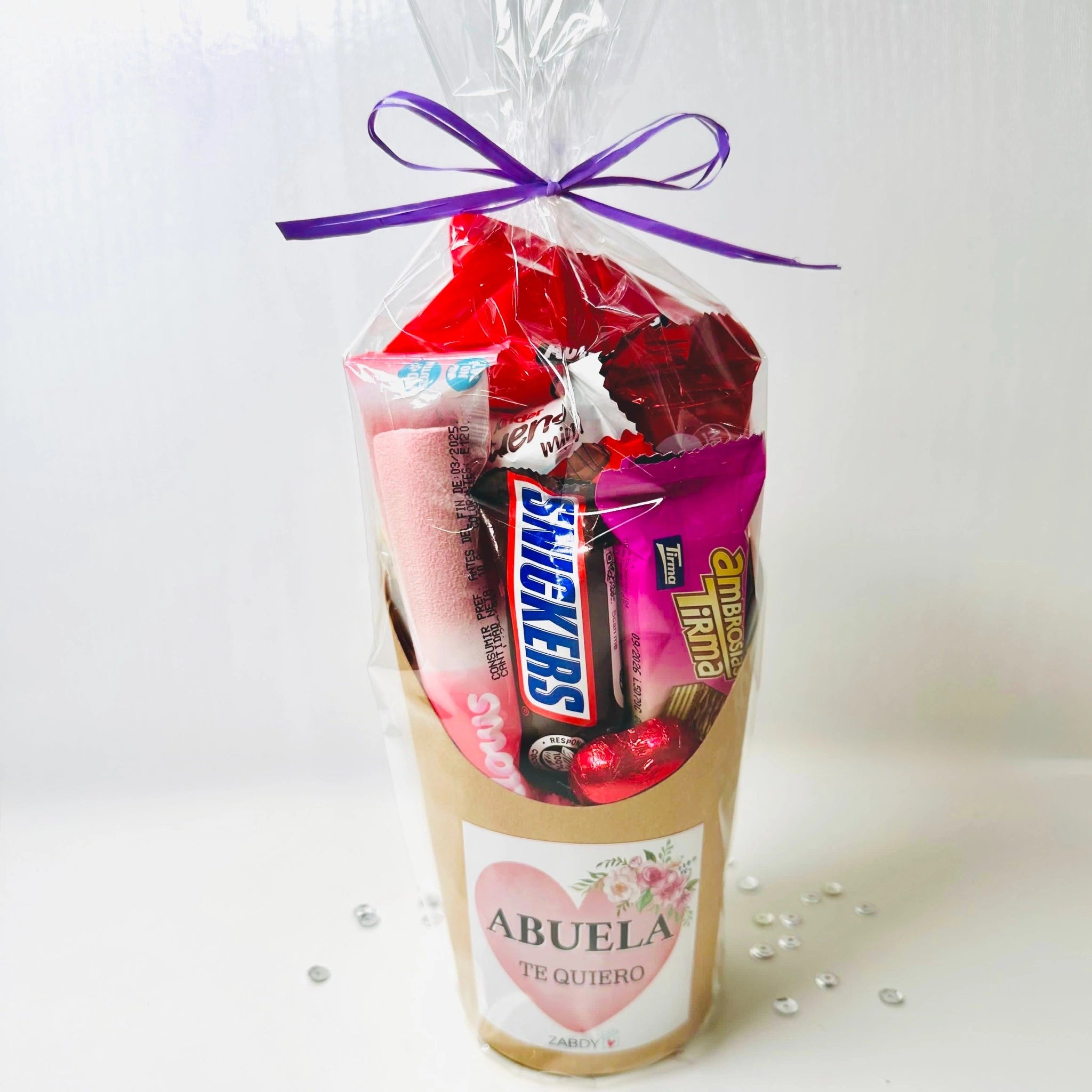 Petaca Grande De Chocolates “Abuela Te Quiero”