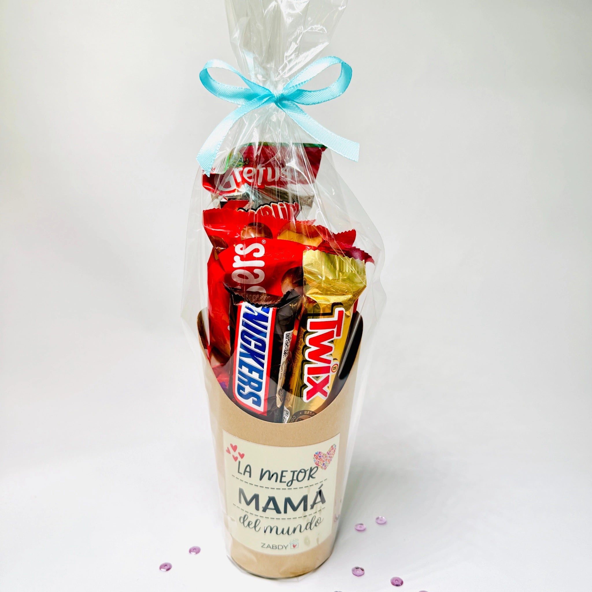 Petaca Pequeña De Chocolates “La Mejor Mamá Del Mundo”