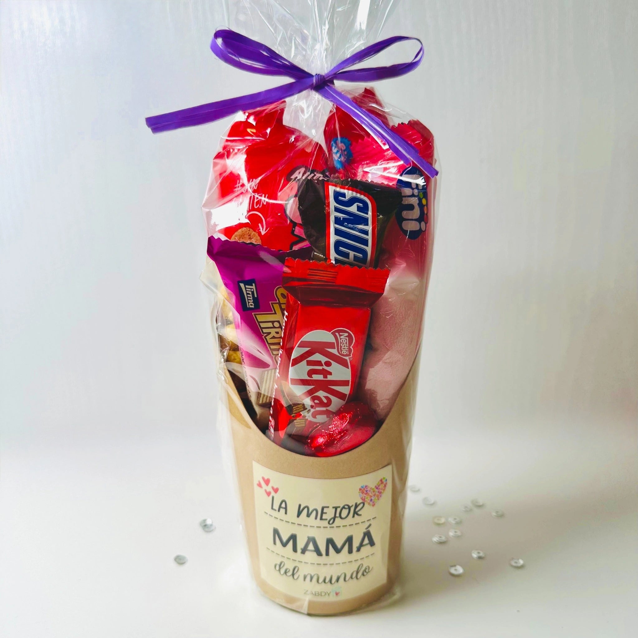 Petaca Grande De Chocolates “La Mejor Mamá del Mundo”