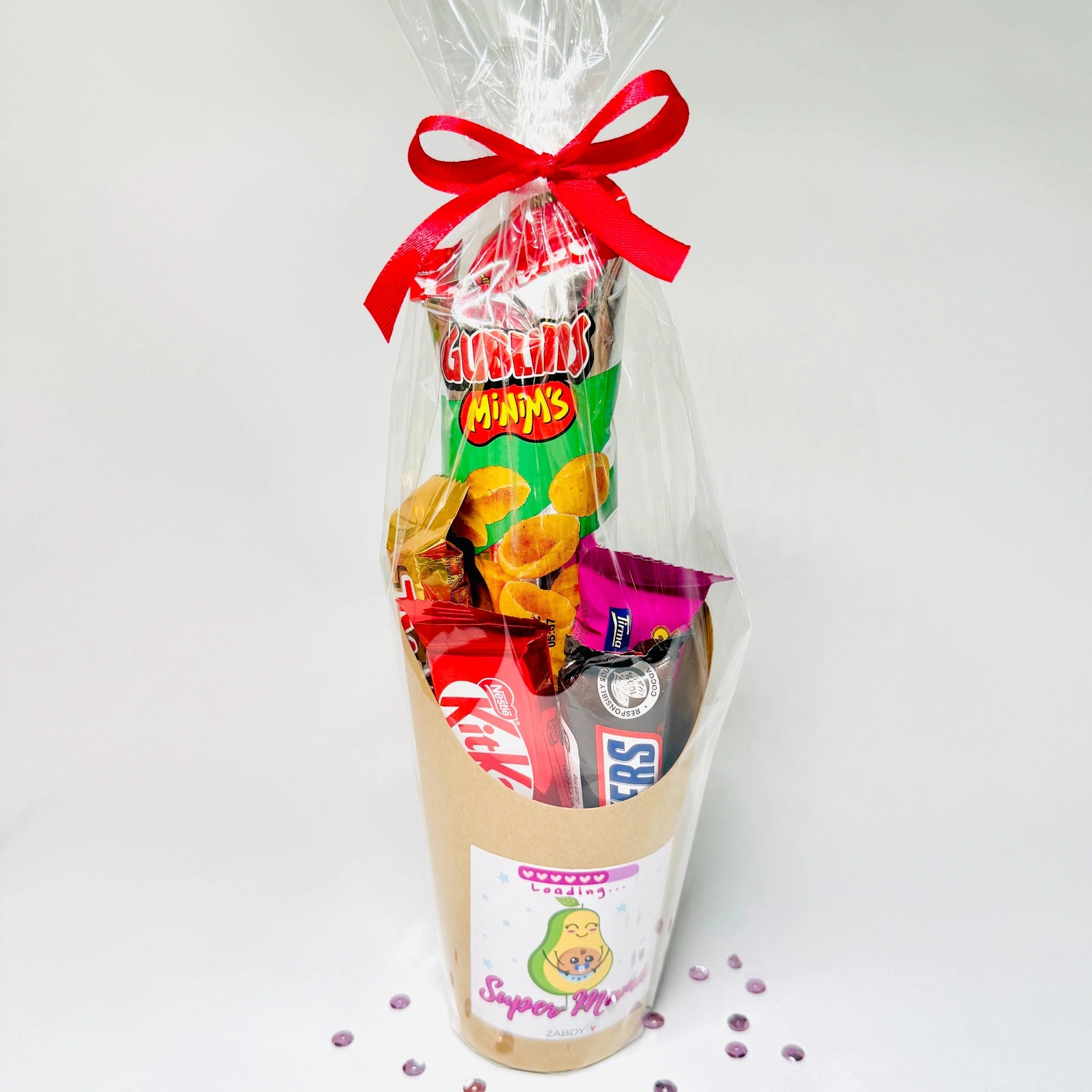 Petaca Pequeña De Chocolates “Súper Mamá”