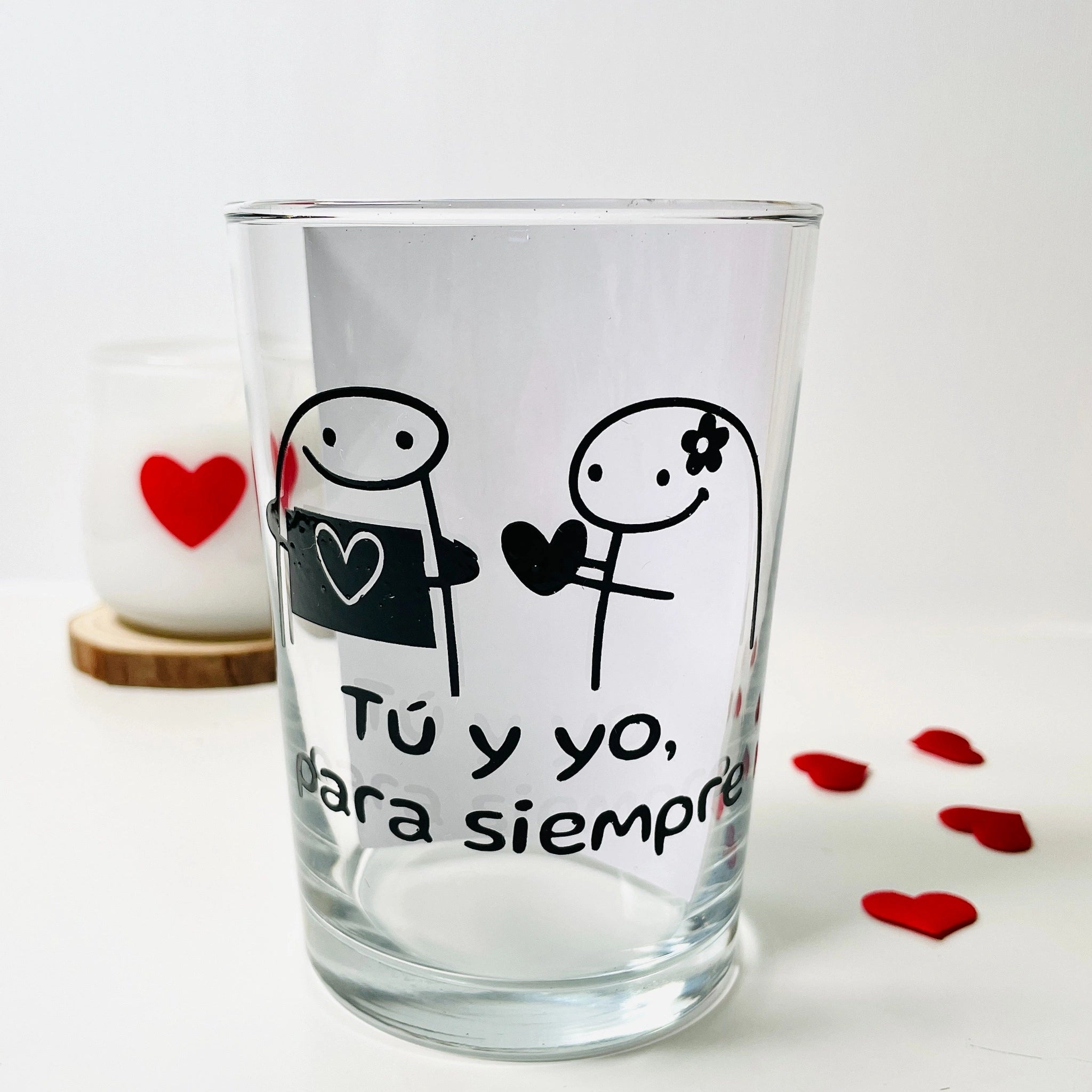 Vaso De Sidra Tú Y Yo Para Siempre