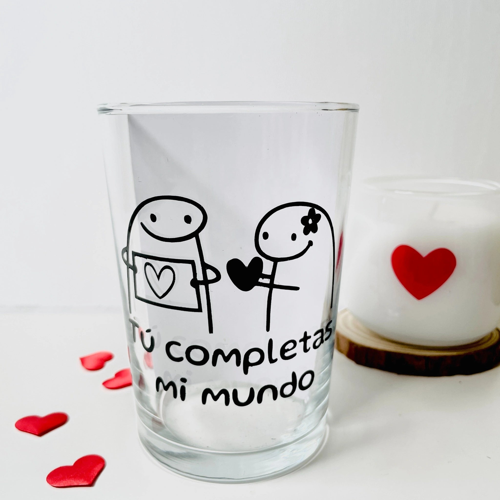 Vaso de Sidra Tú Completas Mi Mundo